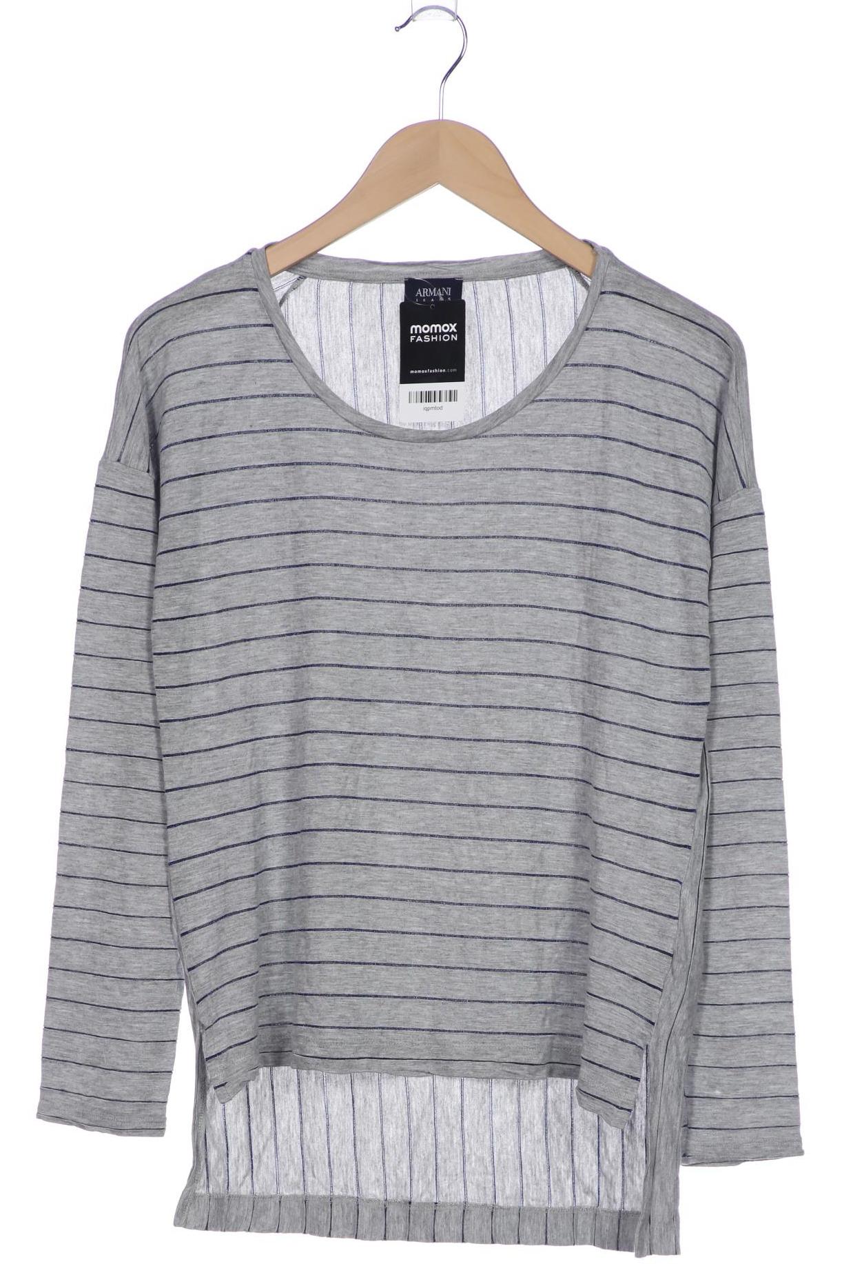 

Armani Jeans Damen Langarmshirt, grau, Gr. 46