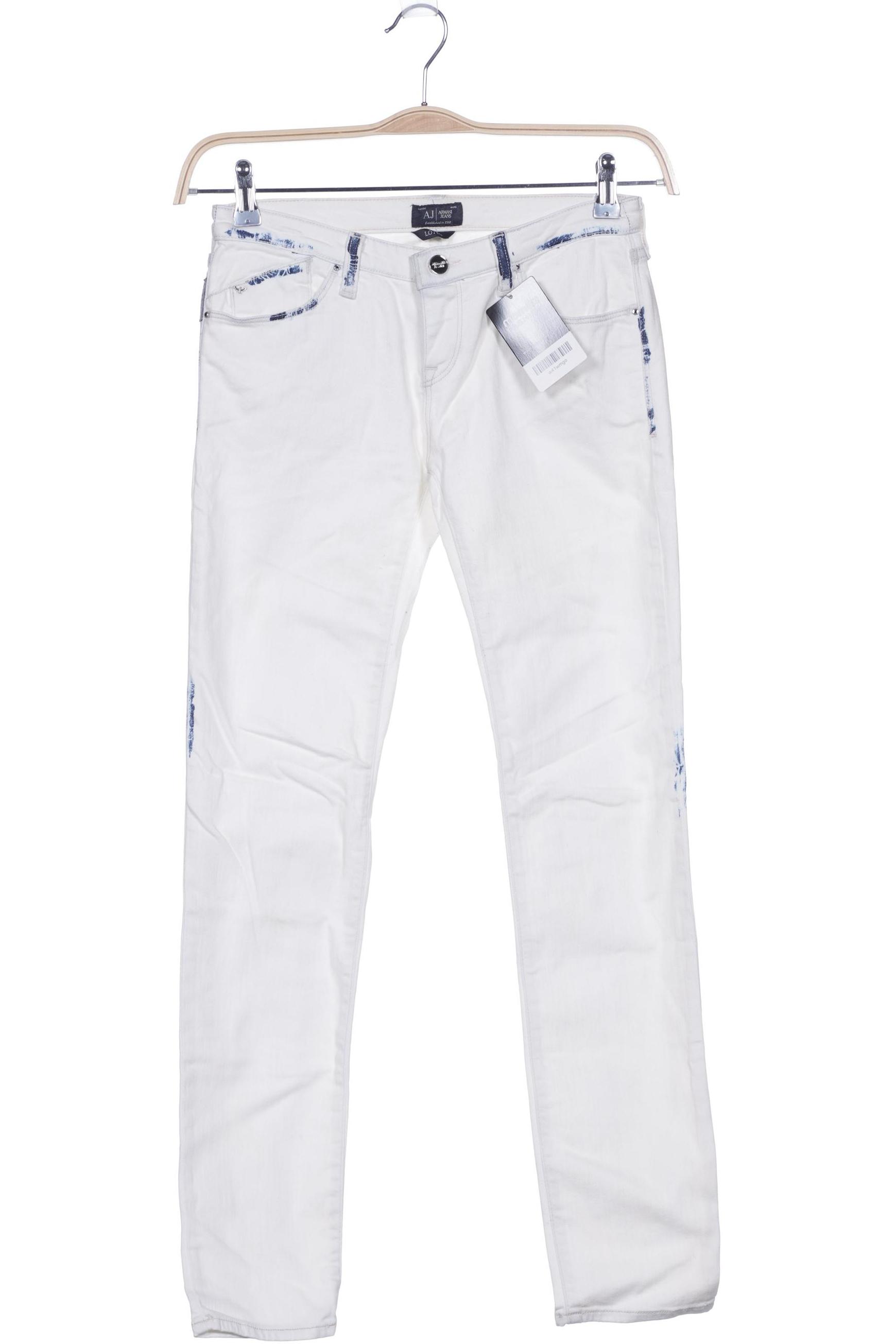 

Armani Jeans Damen Jeans, cremeweiß