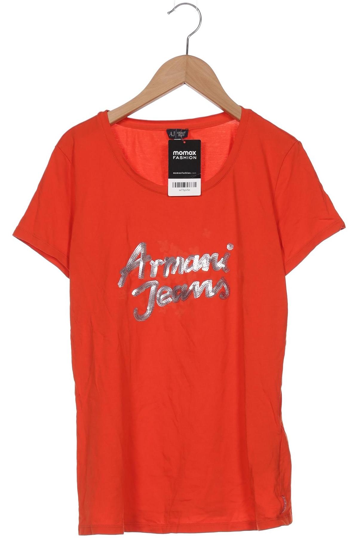 

Armani Jeans Damen T-Shirt, orange, Gr. 46