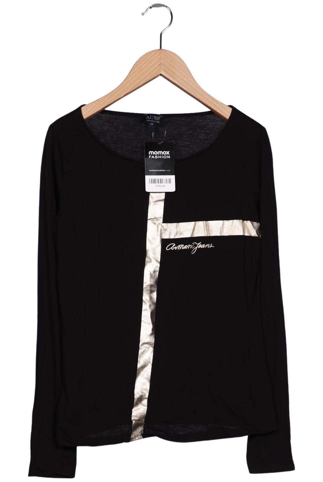 

Armani Jeans Damen Langarmshirt, schwarz, Gr. 40