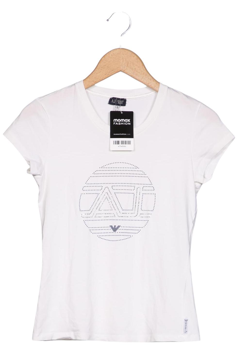 

Armani Jeans Damen T-Shirt, weiß, Gr. 40