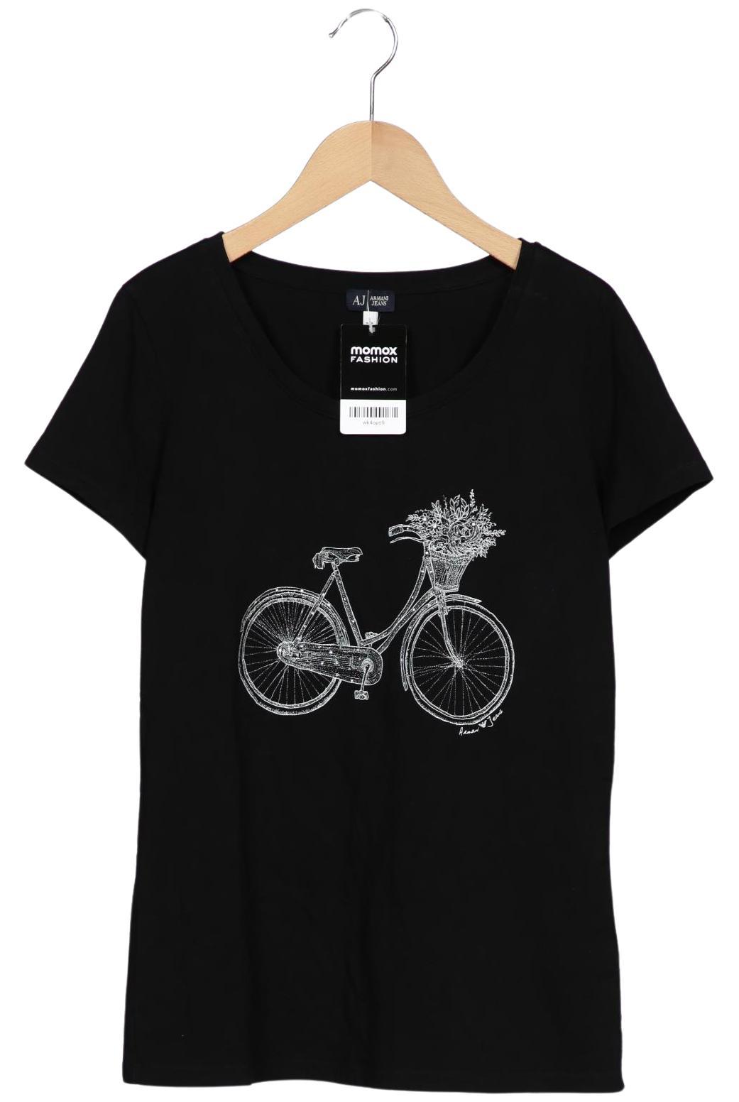 

Armani Jeans Damen T-Shirt, schwarz, Gr. 48