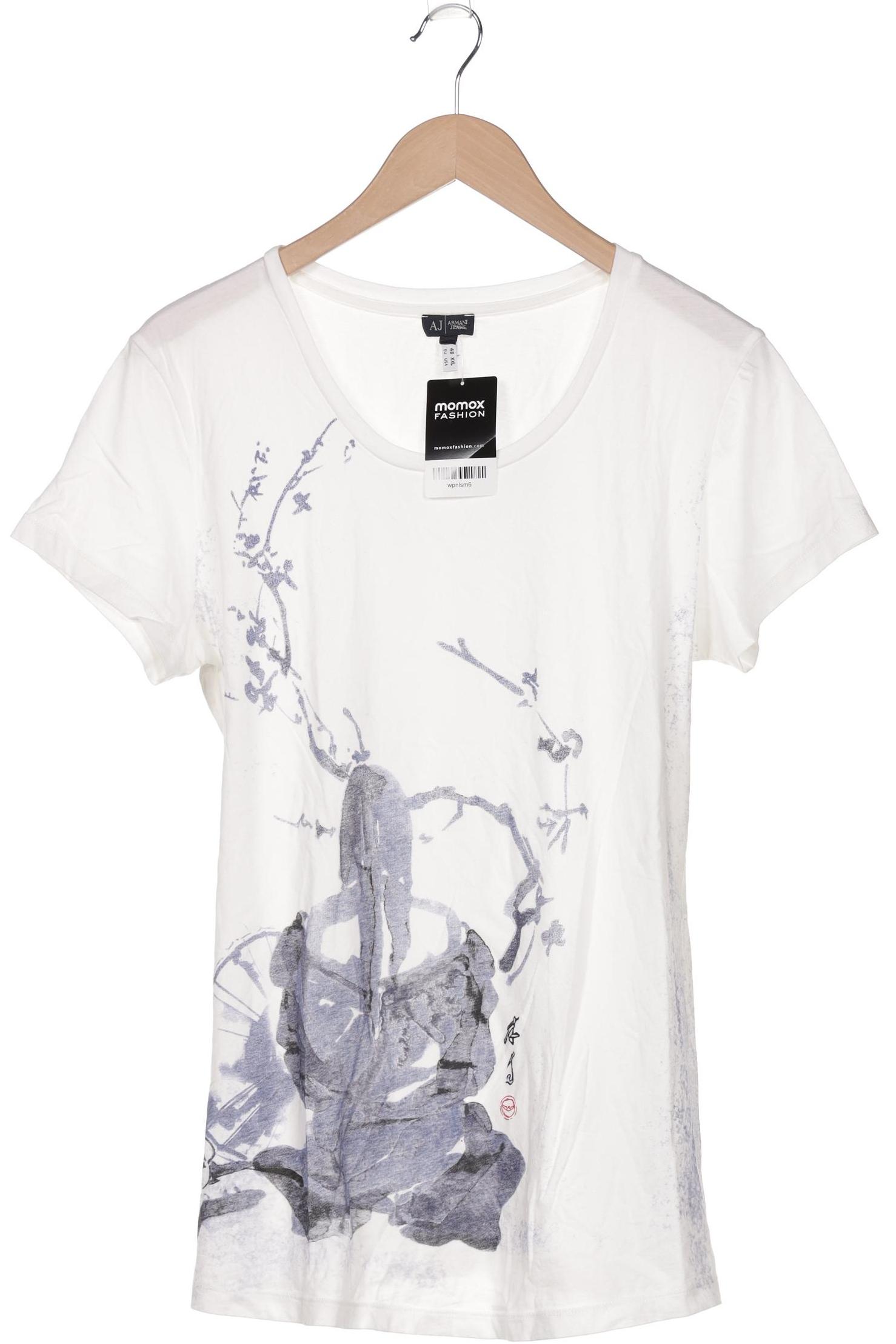 

Armani Jeans Damen T-Shirt, weiß, Gr. 48