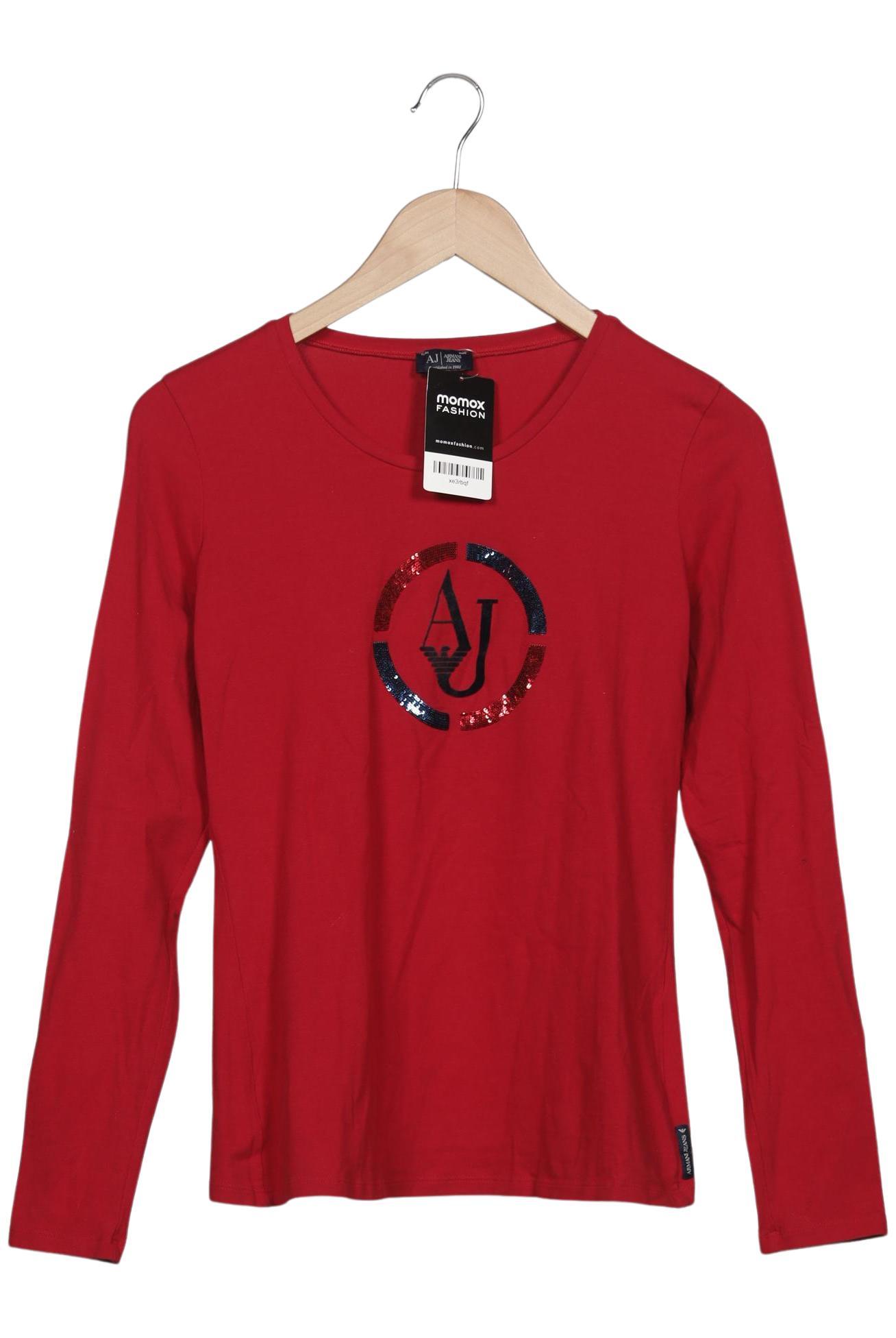 

Armani Jeans Damen Langarmshirt, rot, Gr. 44