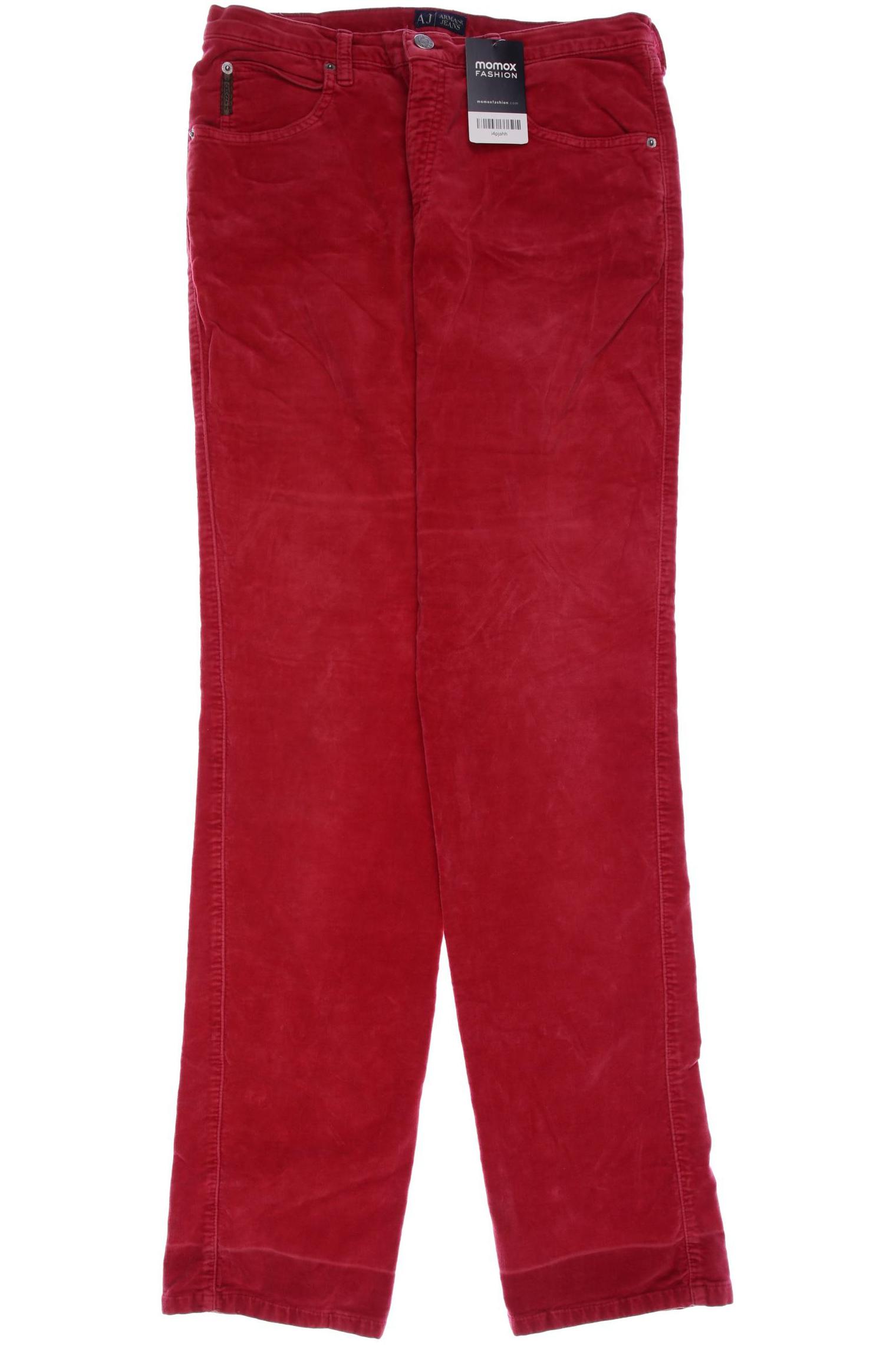 

Armani Jeans Damen Stoffhose, rot