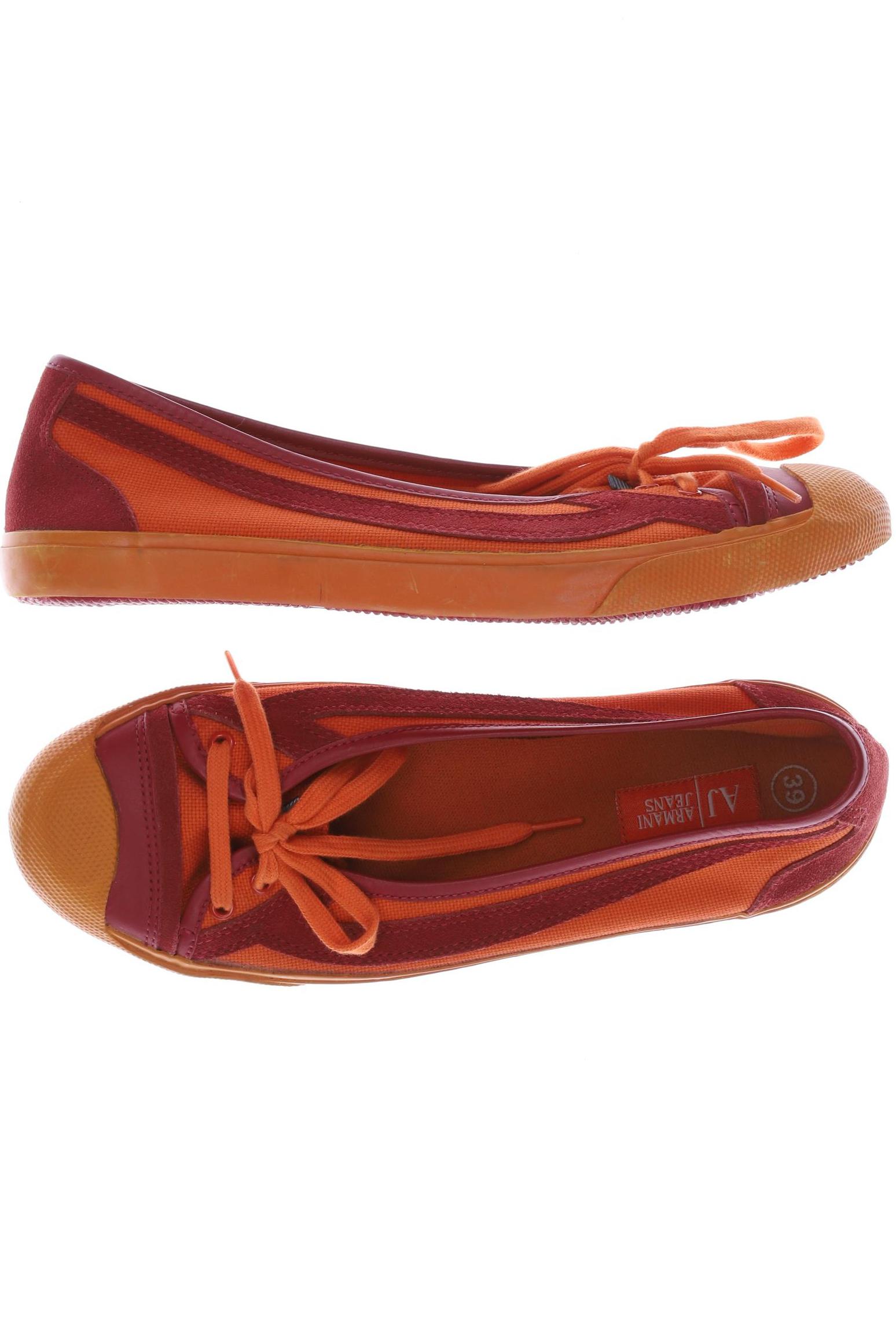 

Armani Jeans Damen Ballerinas, orange