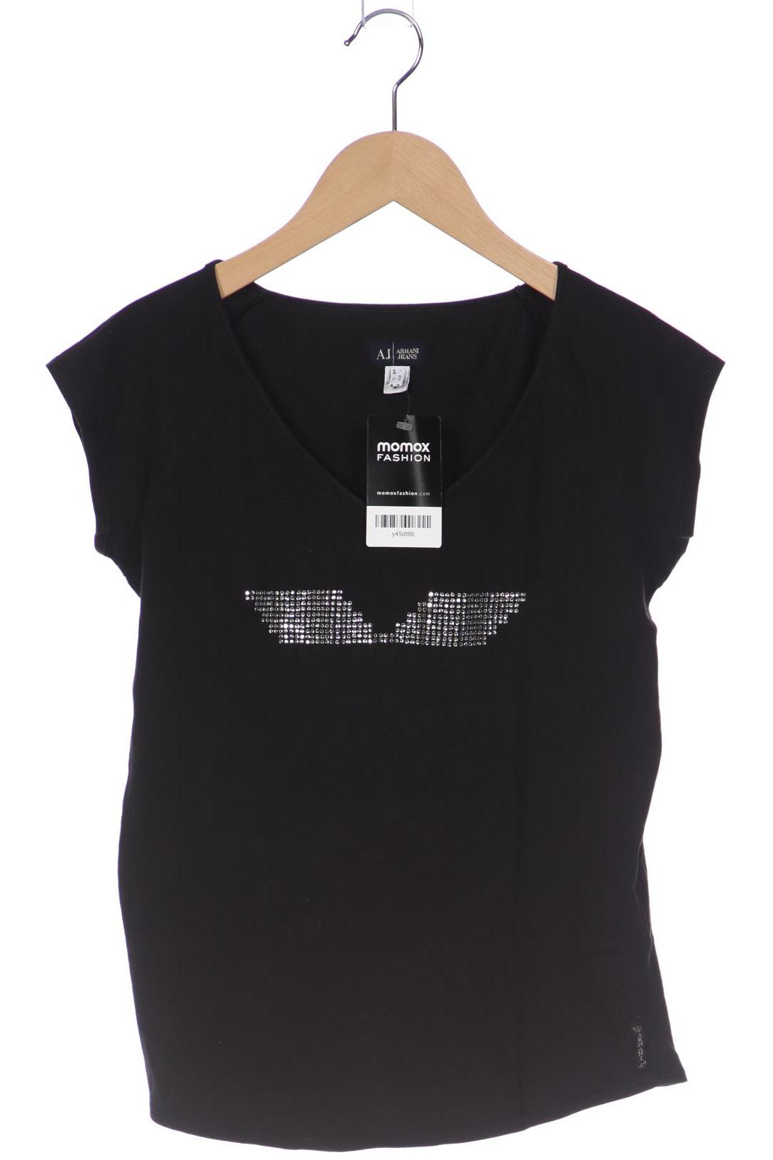 

Armani Jeans Damen T-Shirt, schwarz