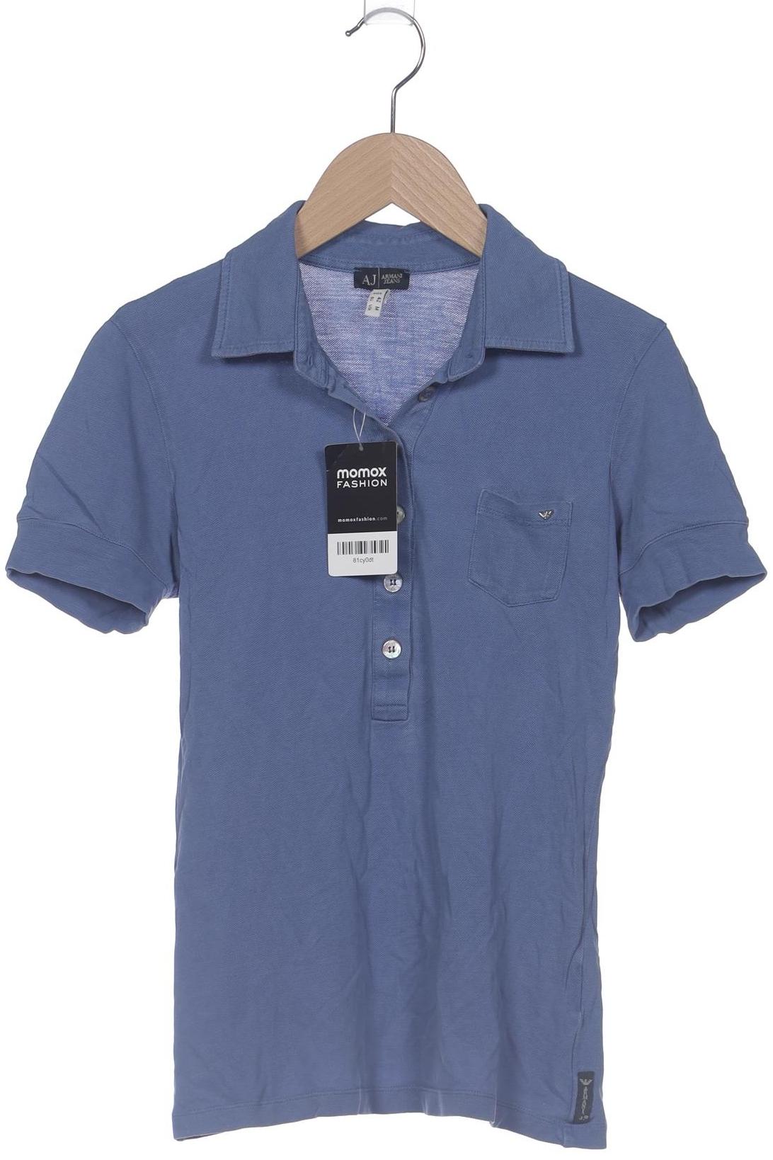 

Armani Jeans Damen Poloshirt, blau, Gr. 42