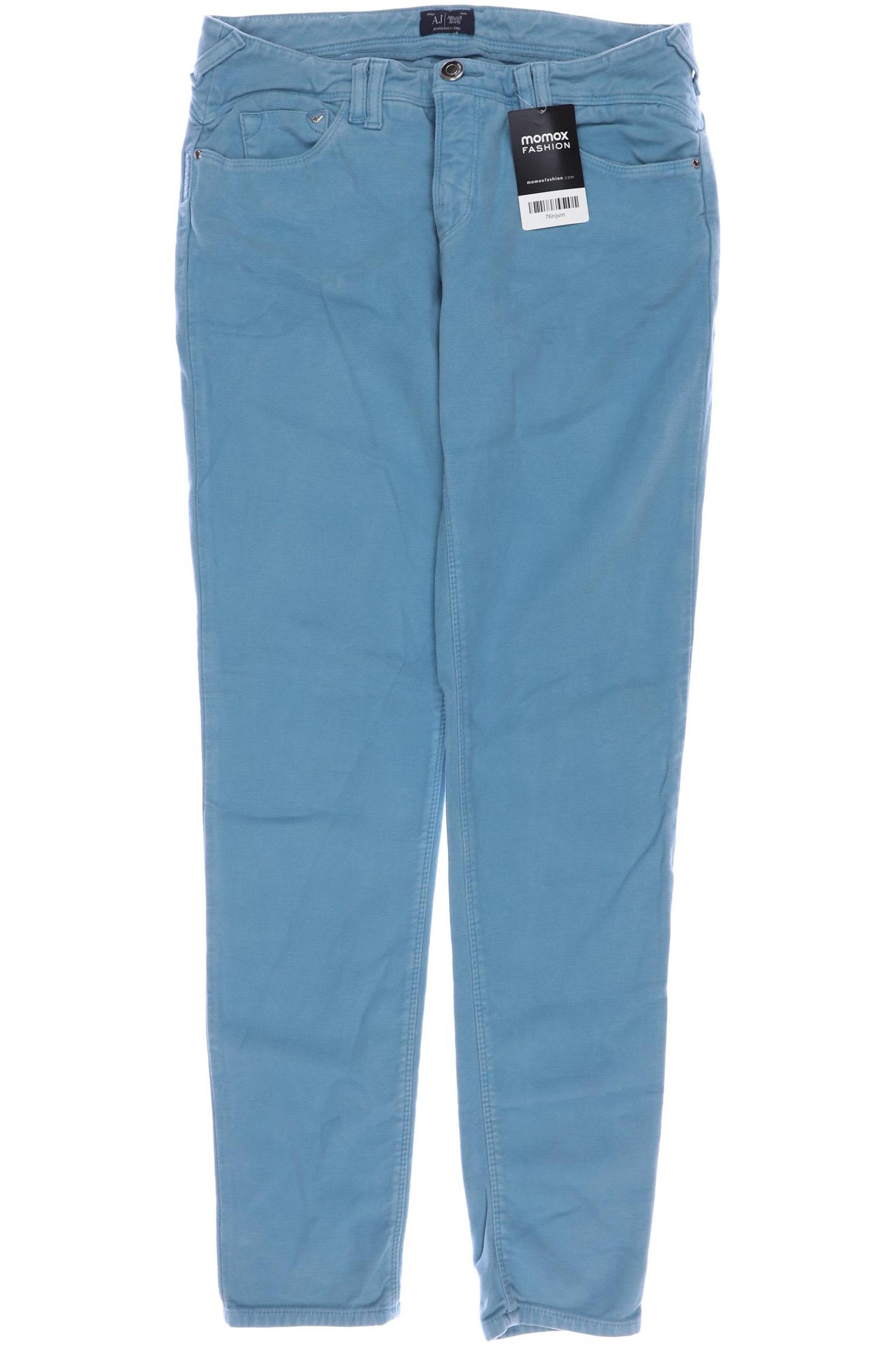 

Armani Jeans Damen Stoffhose, türkis, Gr. 30