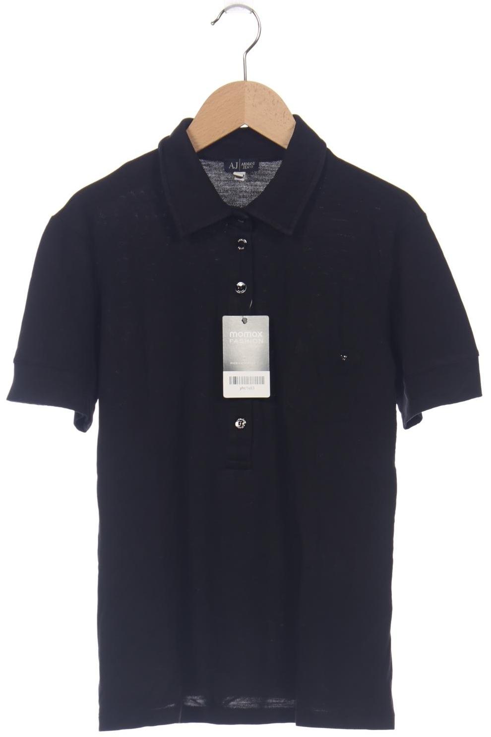 

Armani Jeans Damen Poloshirt, schwarz, Gr. 48