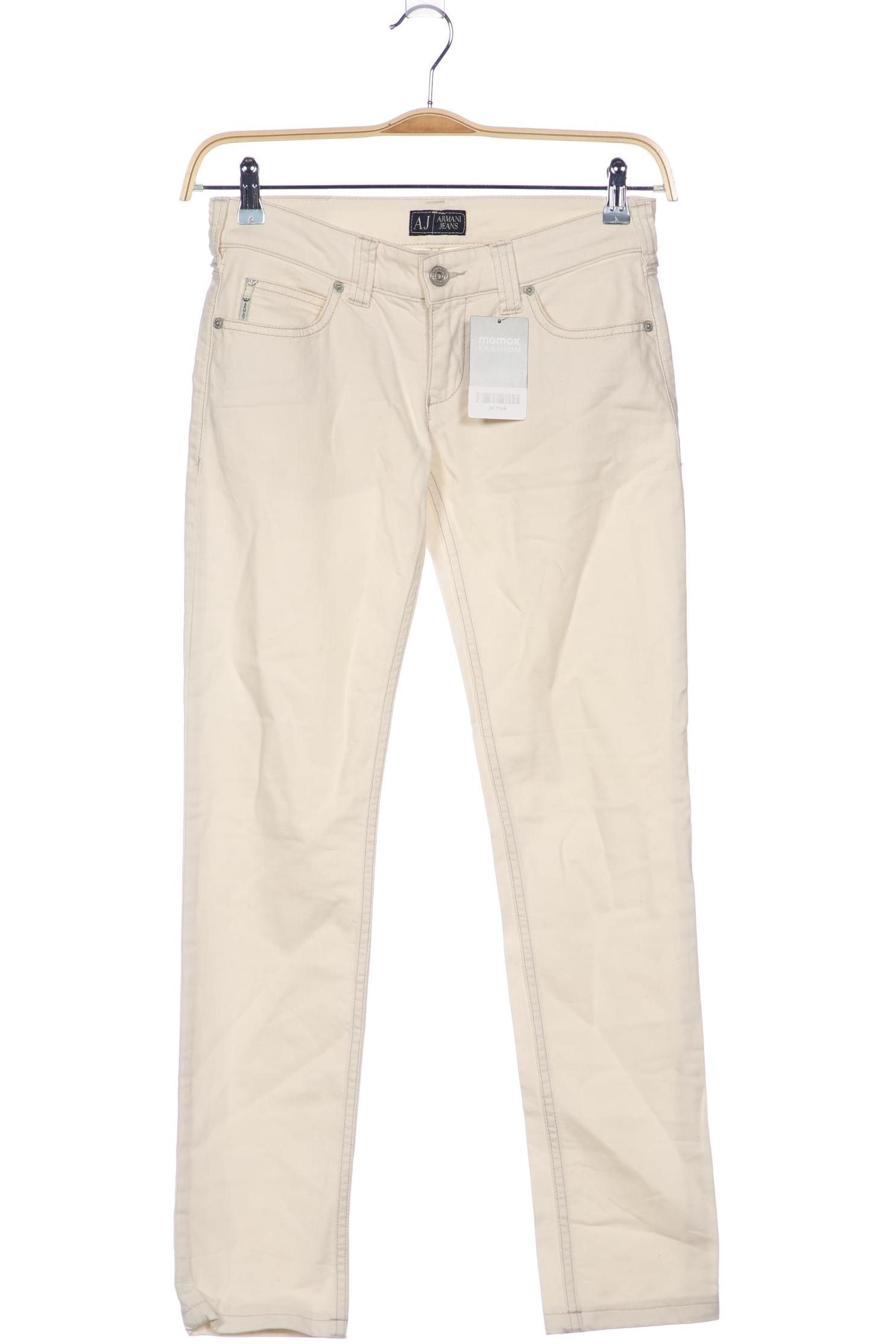 

Armani Jeans Damen Jeans, cremeweiß, Gr. 26