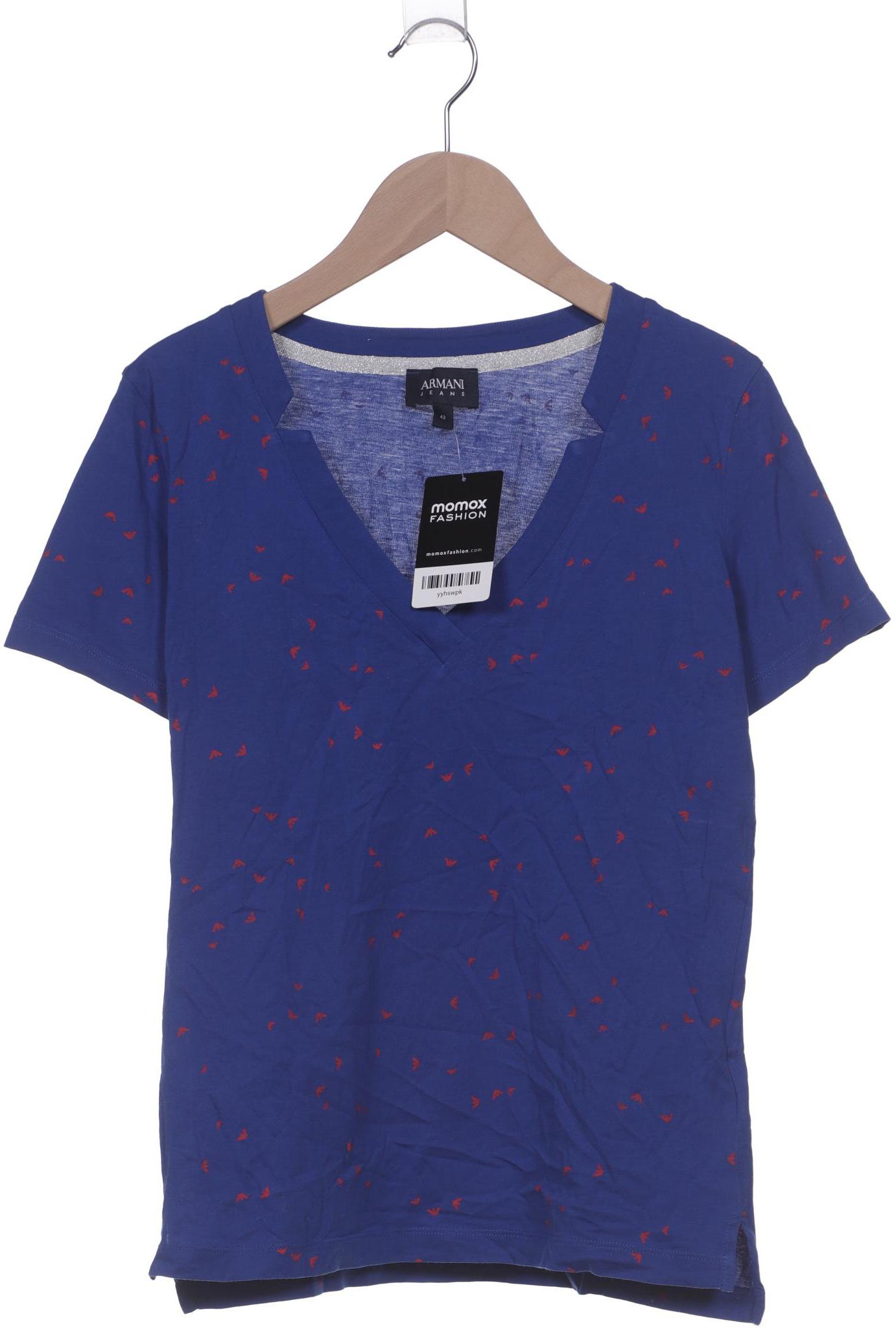 

Armani Jeans Damen T-Shirt, blau, Gr. 42