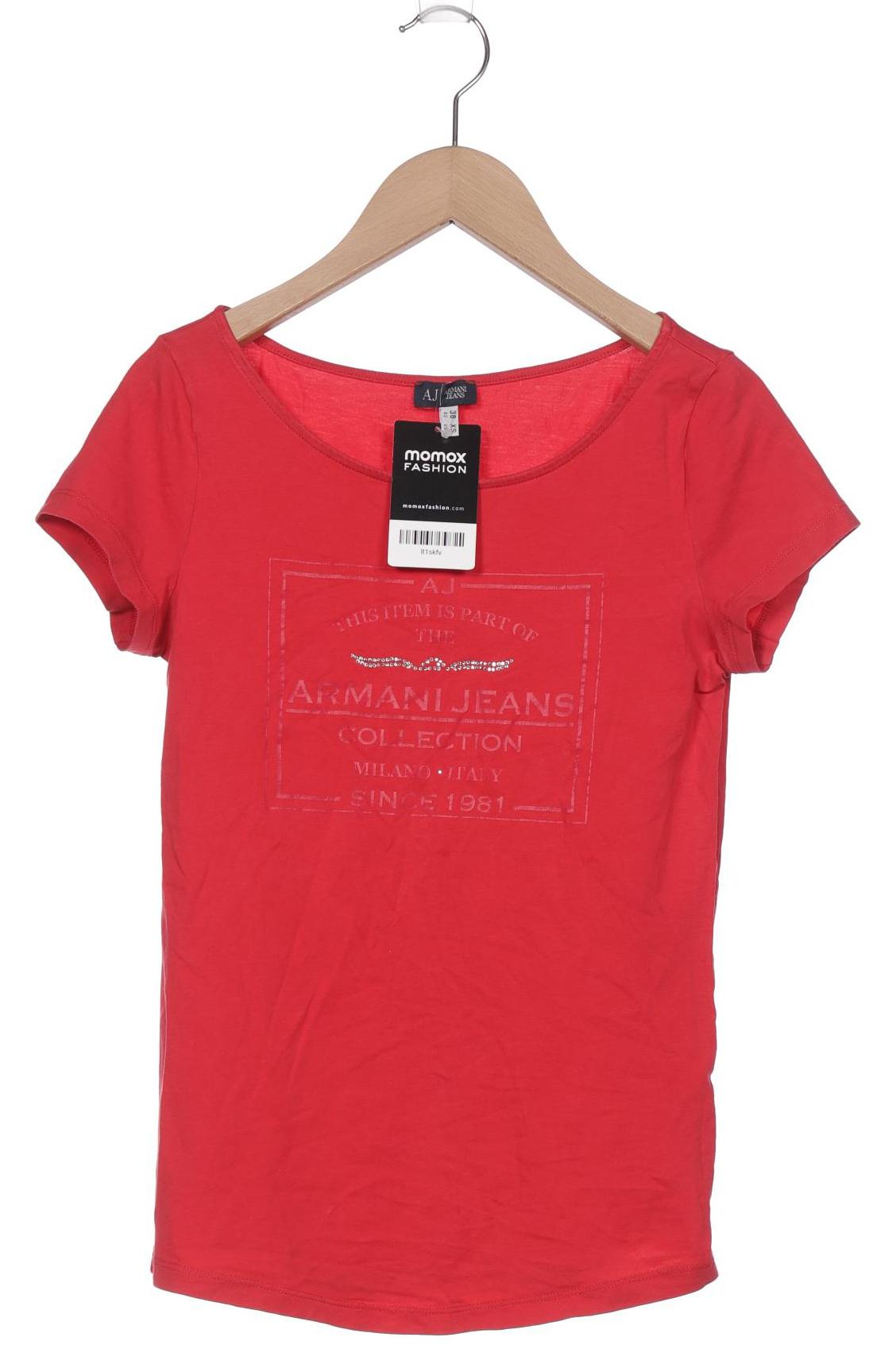 

Armani Jeans Damen T-Shirt, rot, Gr. 38