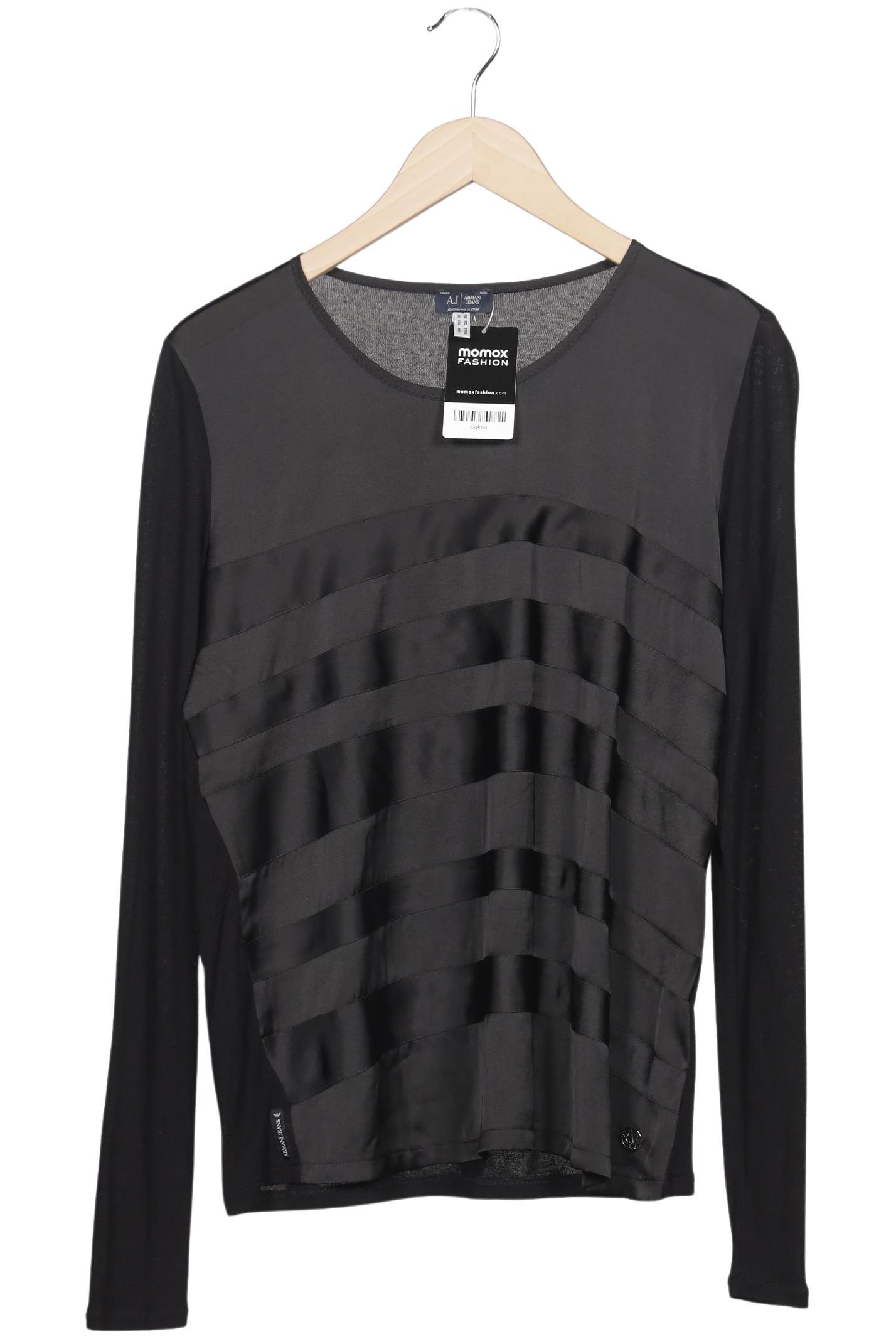 

Armani Jeans Damen Langarmshirt, schwarz, Gr. 50