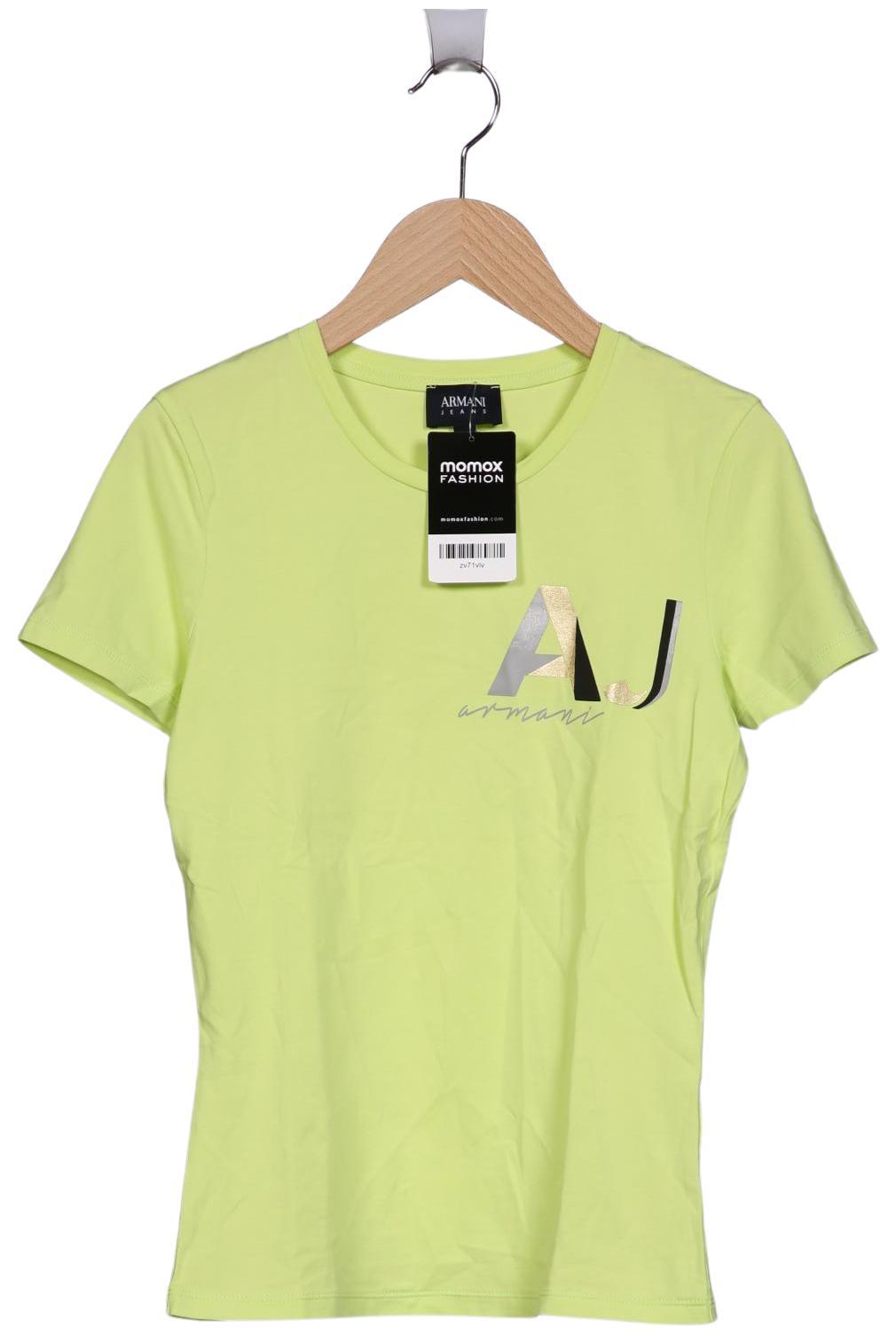 

Armani Jeans Damen T-Shirt, hellgrün, Gr. 38