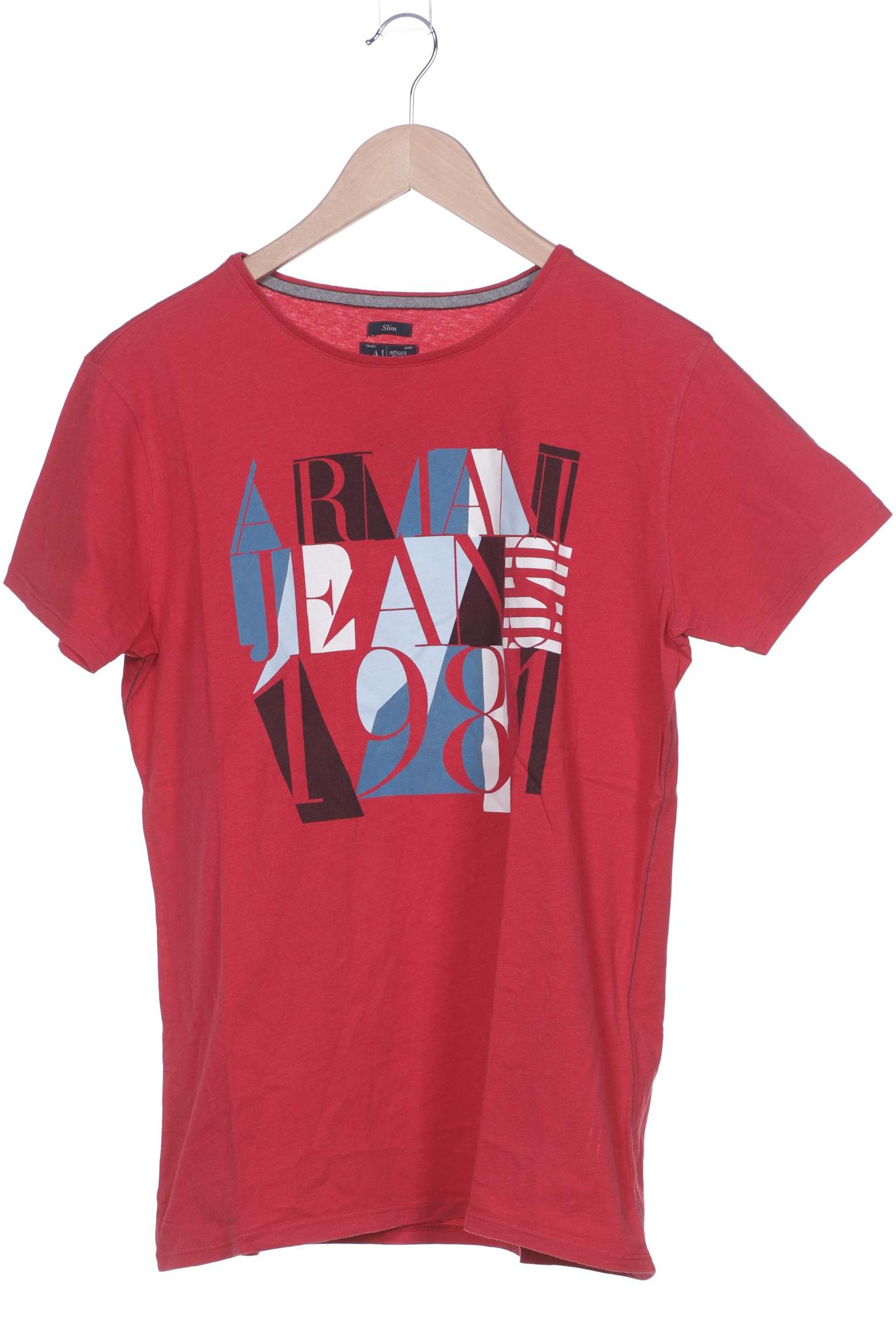 

Armani Jeans Herren T-Shirt, rot, Gr. 56