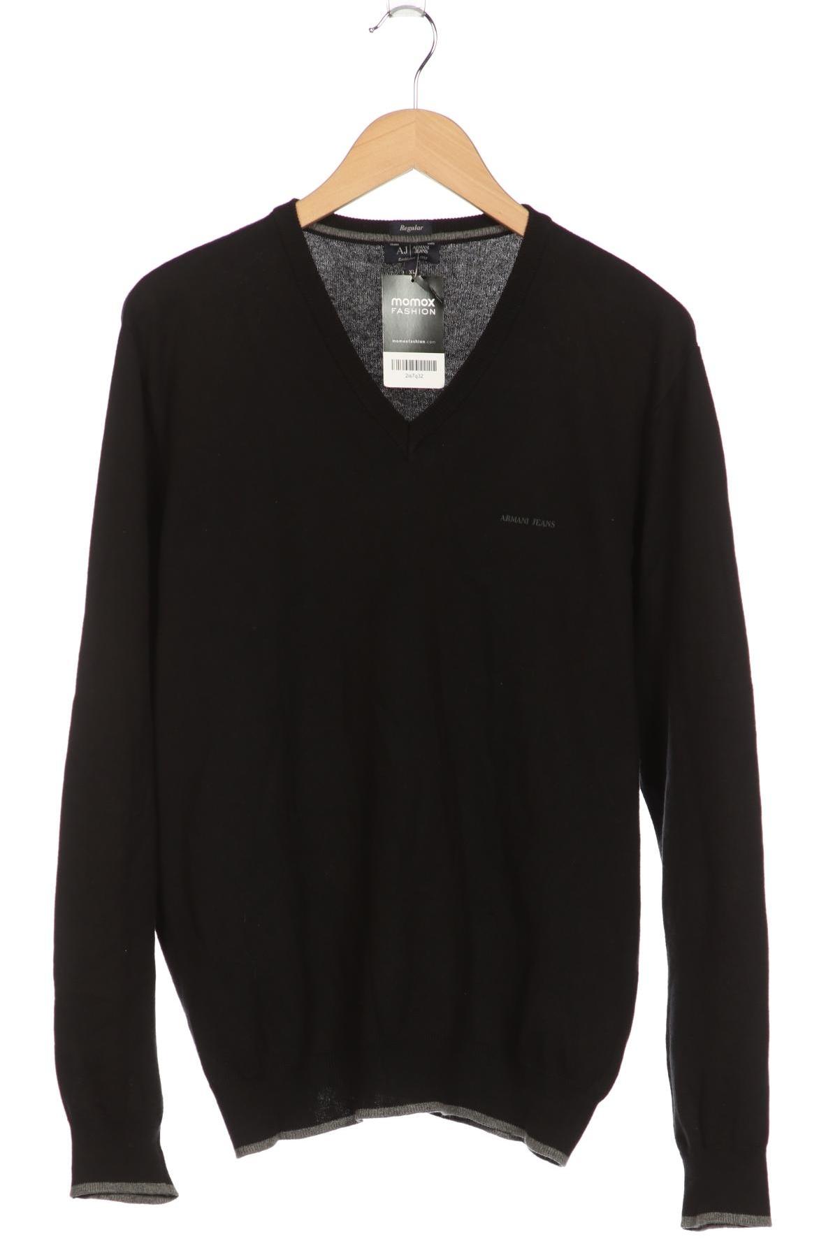 

Armani Jeans Herren Pullover, schwarz, Gr. 54