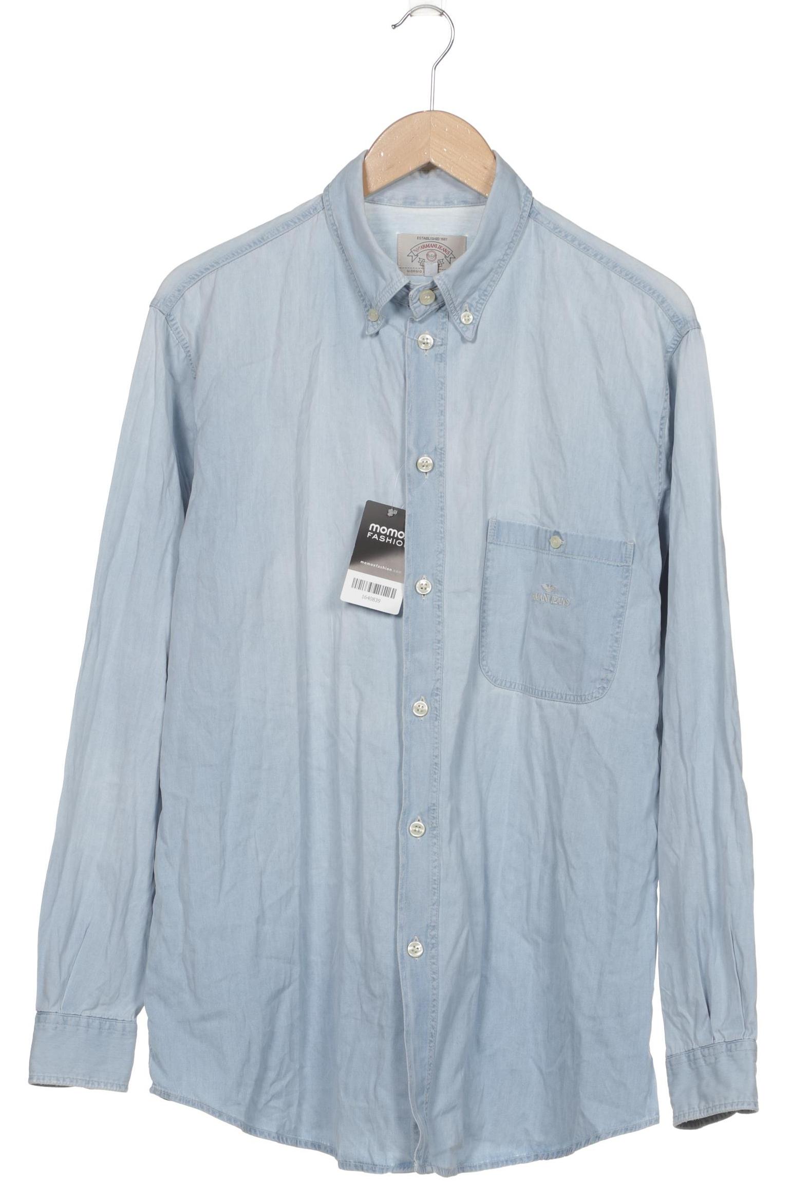 

Armani Jeans Herren Hemd, blau, Gr. 56