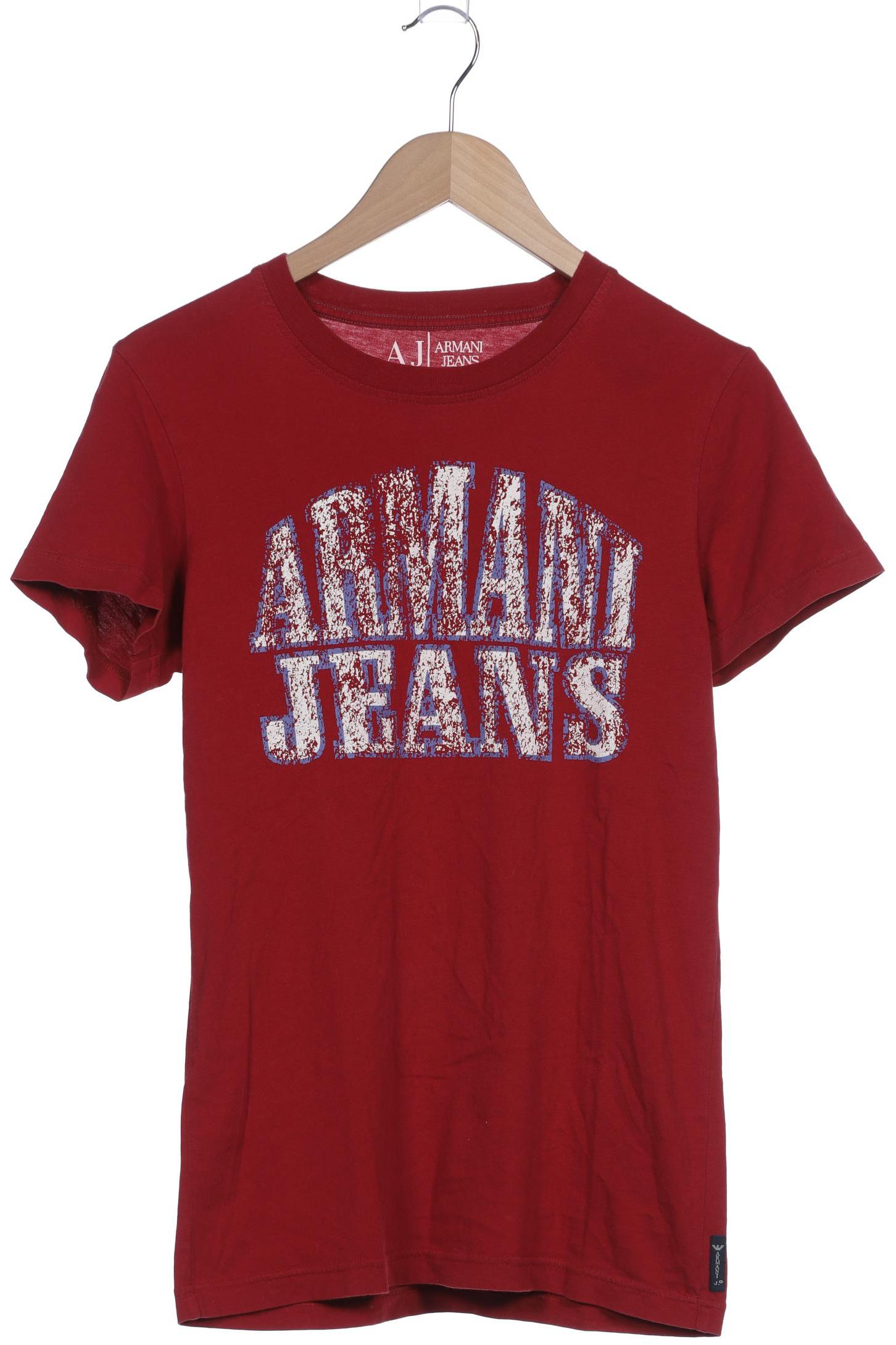 

Armani Jeans Herren T-Shirt, rot, Gr. 48