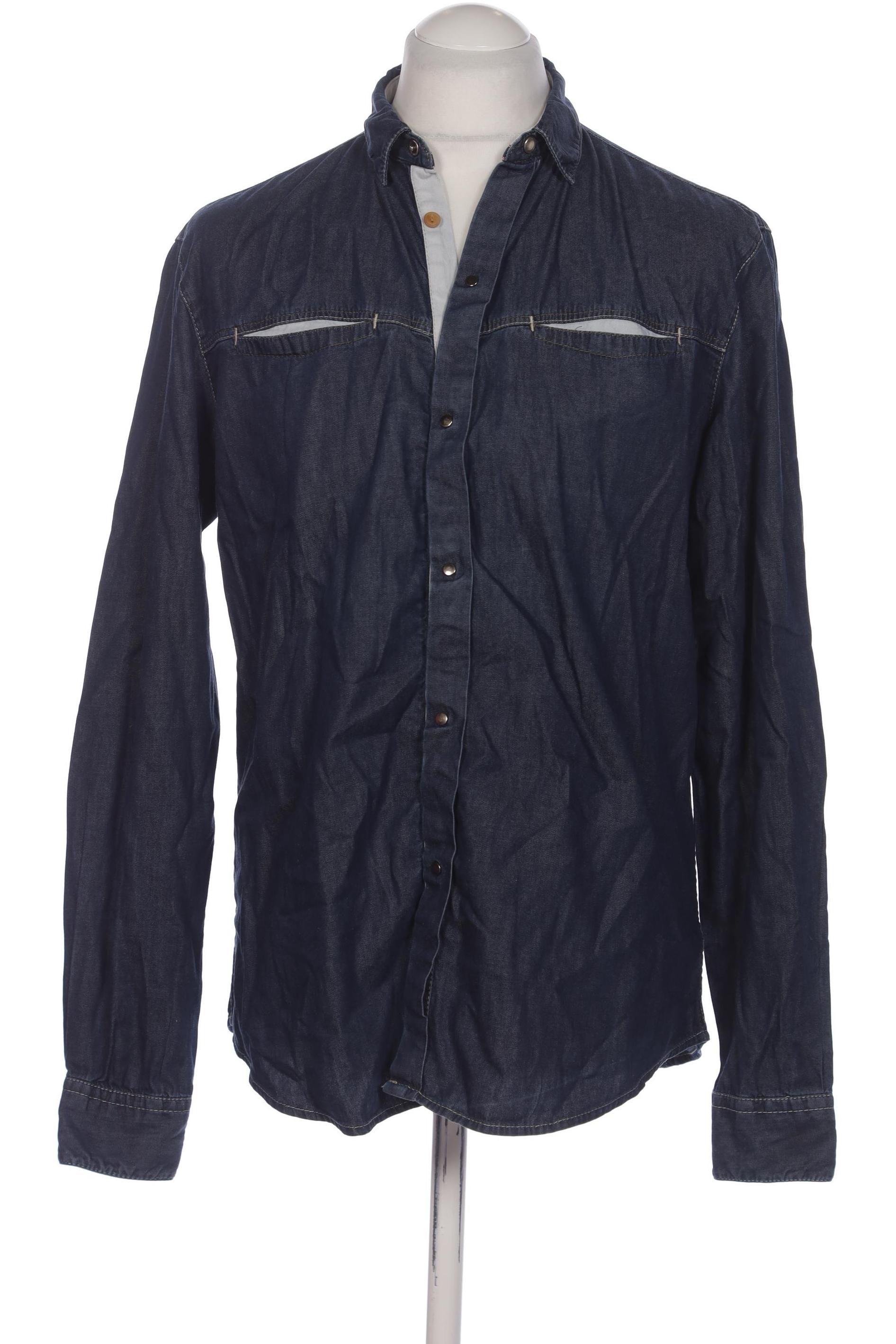 

Armani Jeans Herren Hemd, marineblau, Gr. 52