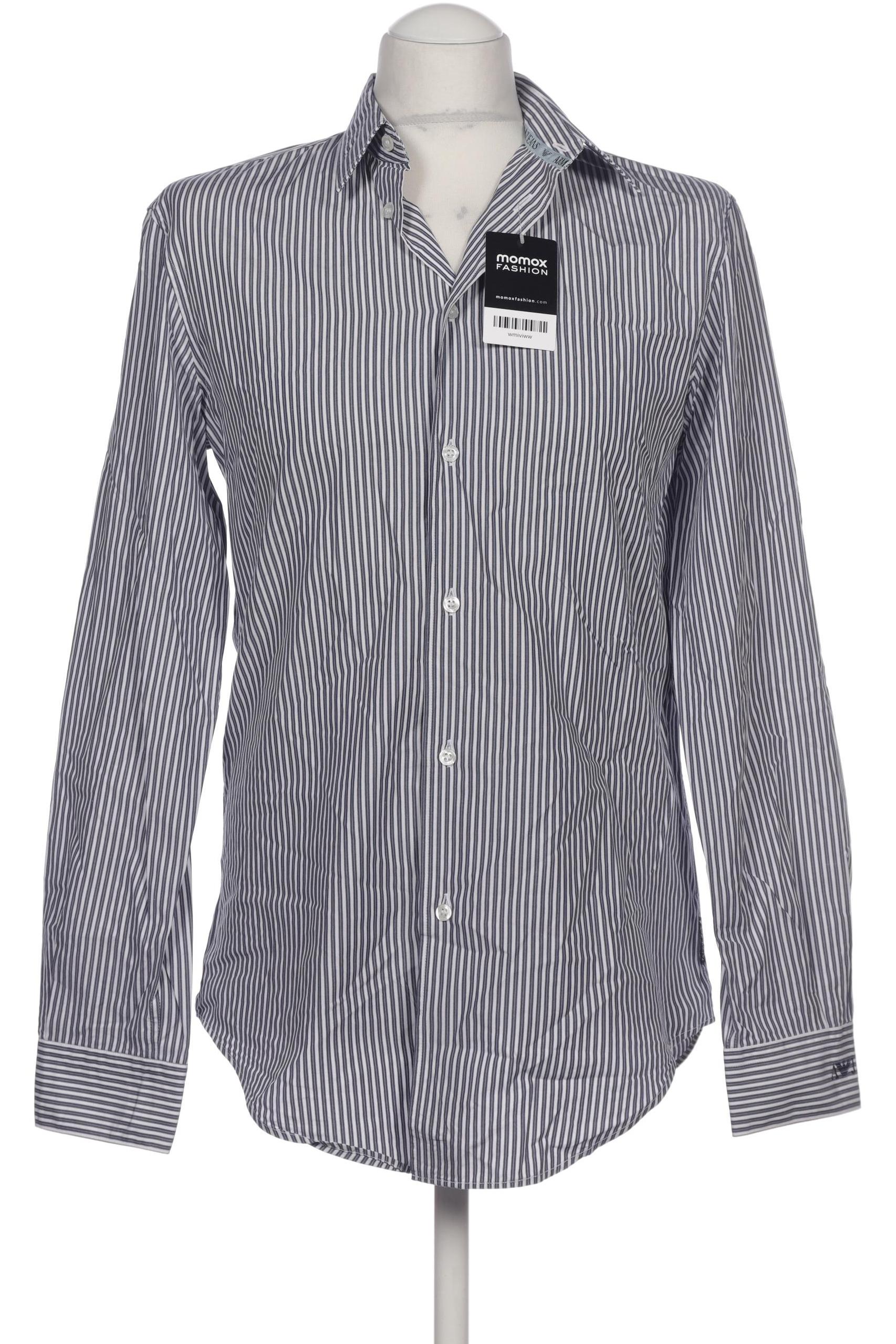 

Armani Jeans Herren Hemd, schwarz, Gr. 48