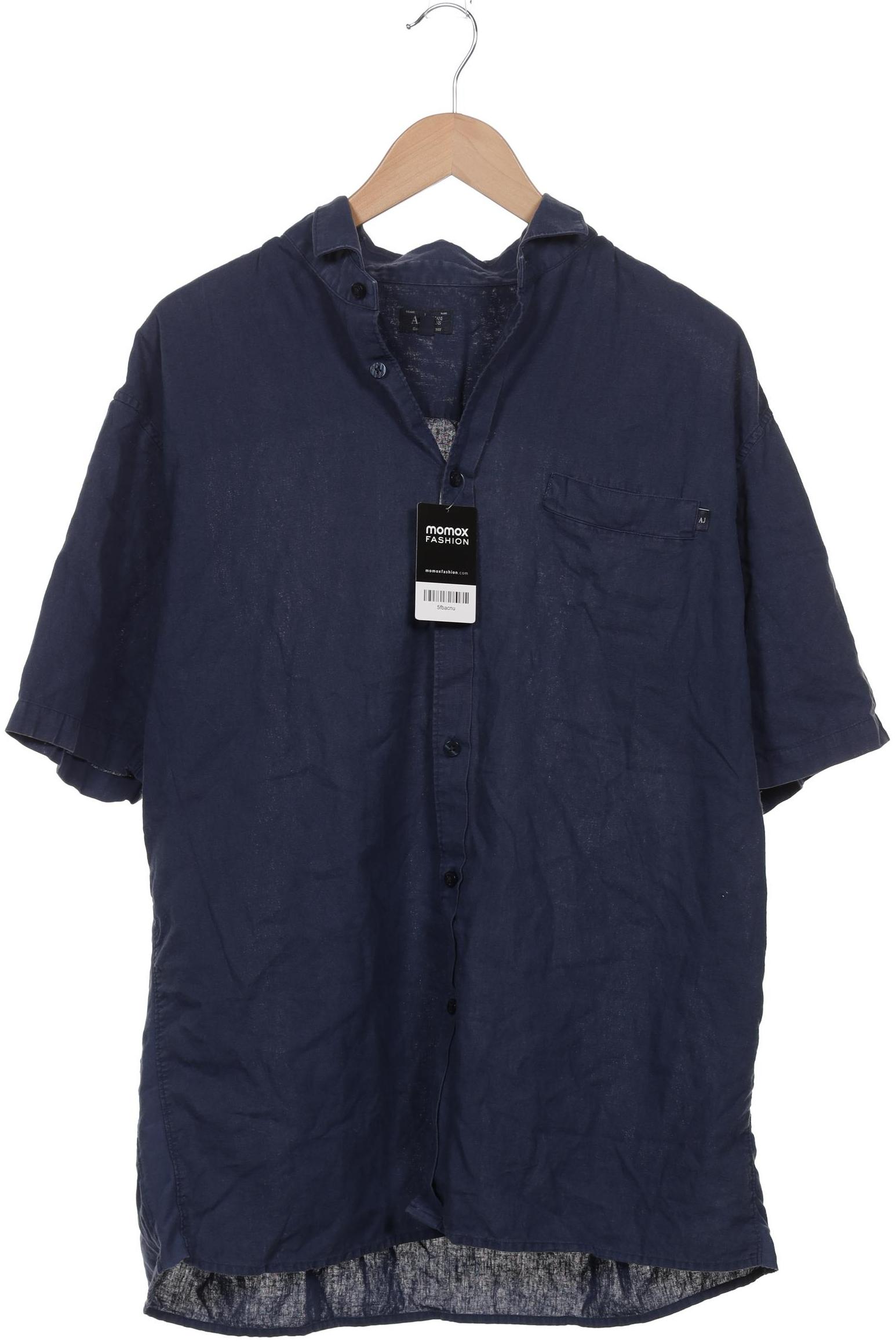 

Armani Jeans Herren Hemd, marineblau, Gr. 58