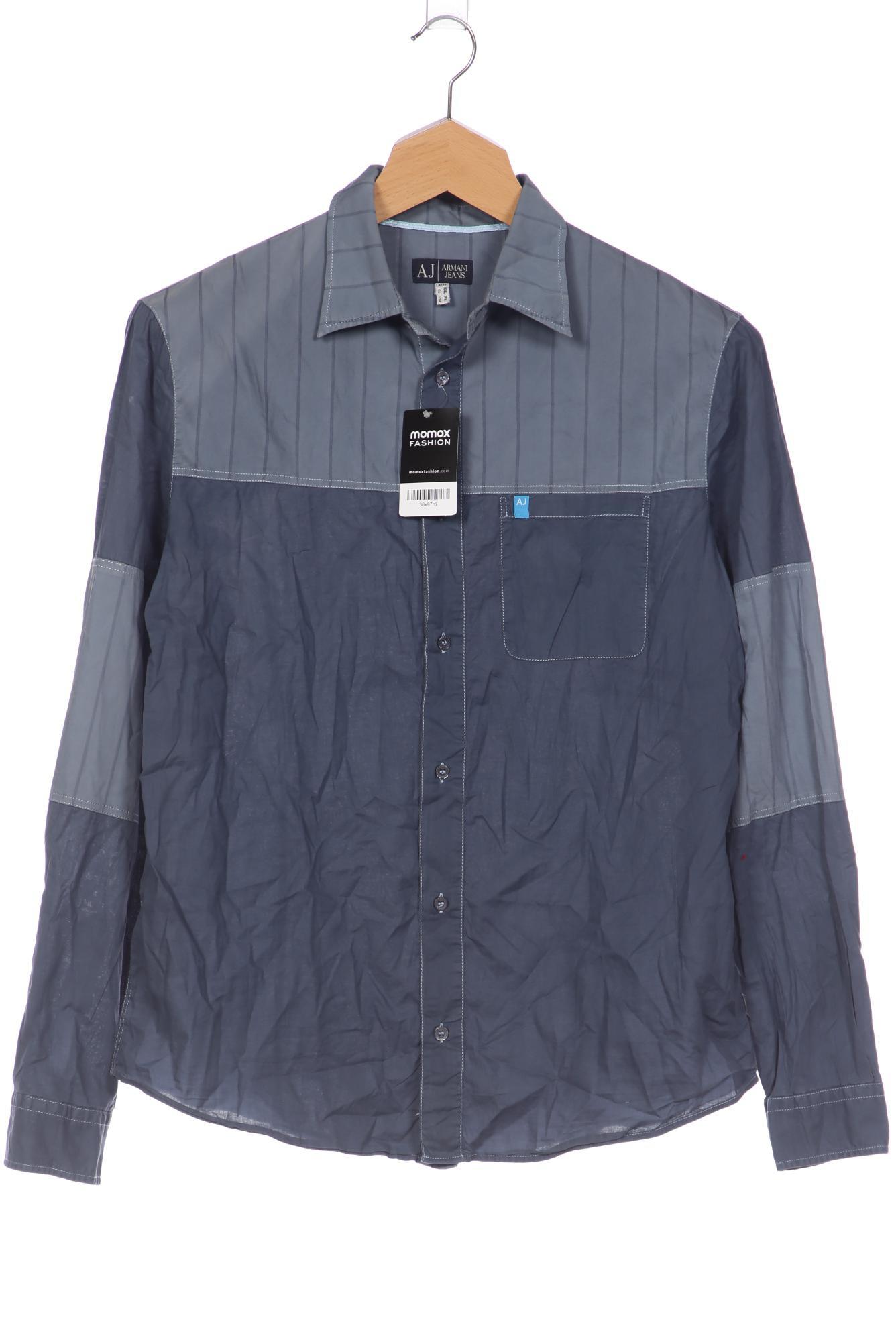 

Armani Jeans Herren Hemd, marineblau, Gr. 56