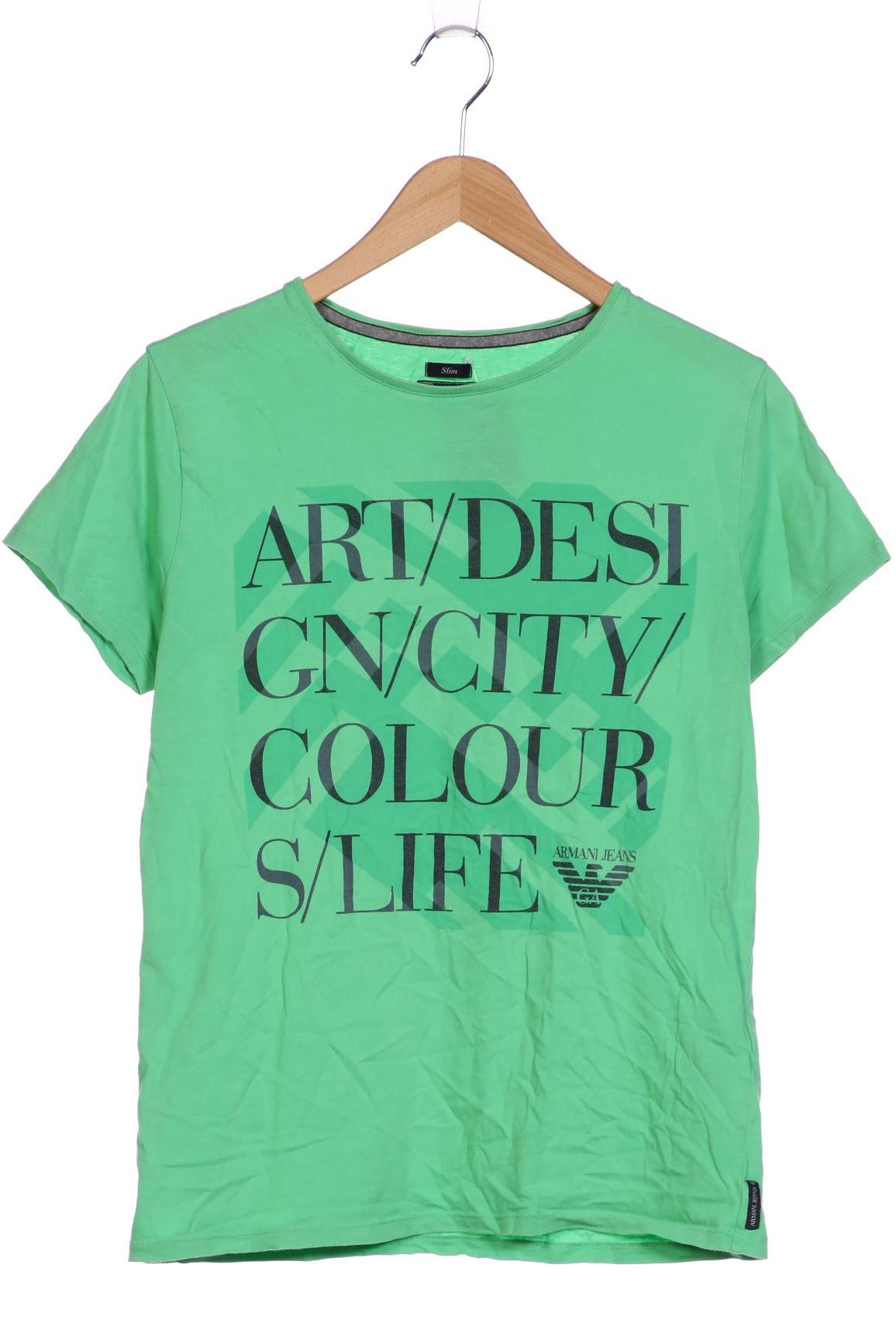 

Armani Jeans Herren T-Shirt, grün, Gr. 52