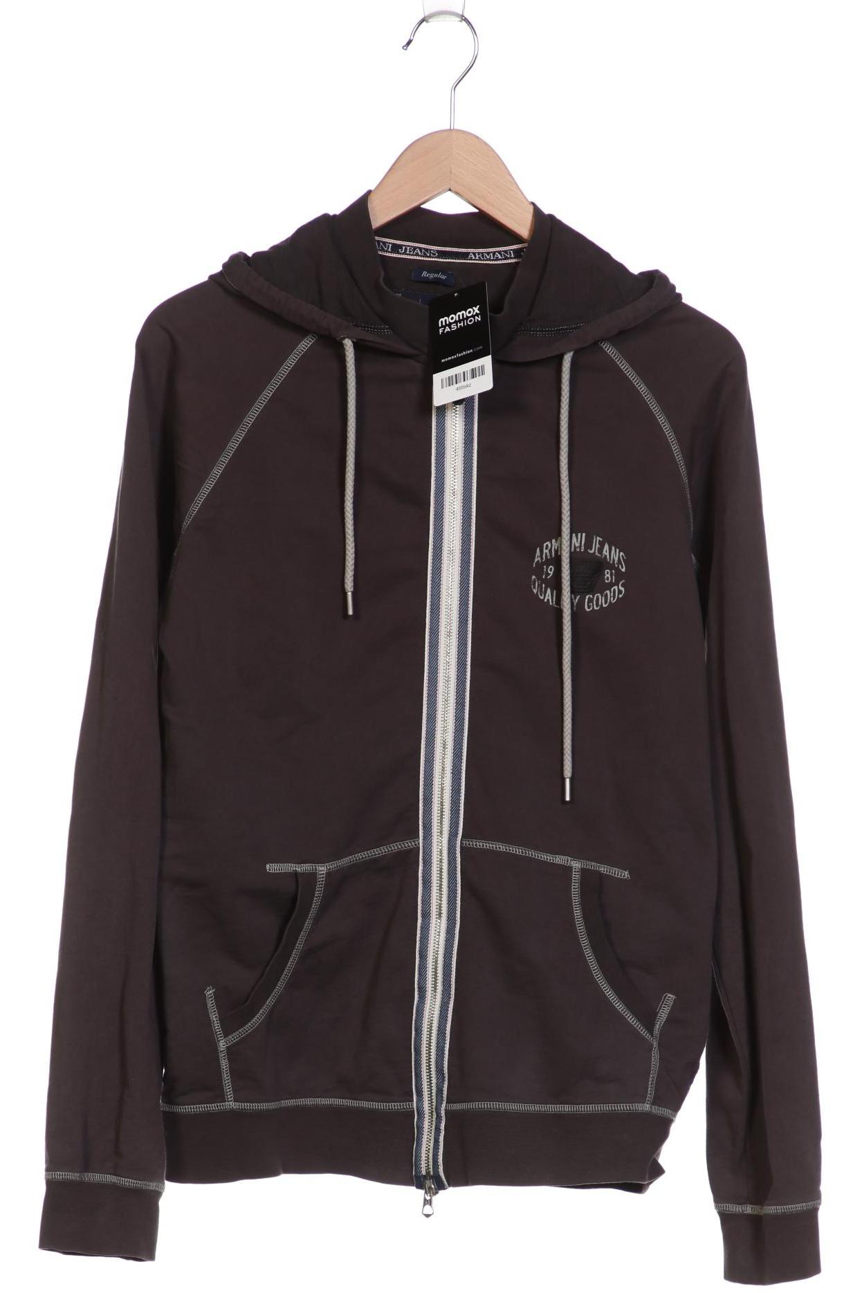 

Armani Jeans Herren Kapuzenpullover, grau, Gr. 52