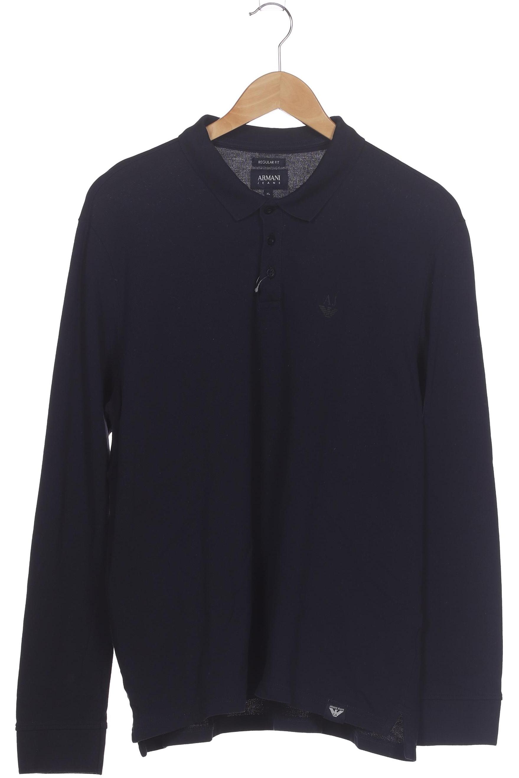

Armani Jeans Herren Langarmshirt, blau, Gr. 54