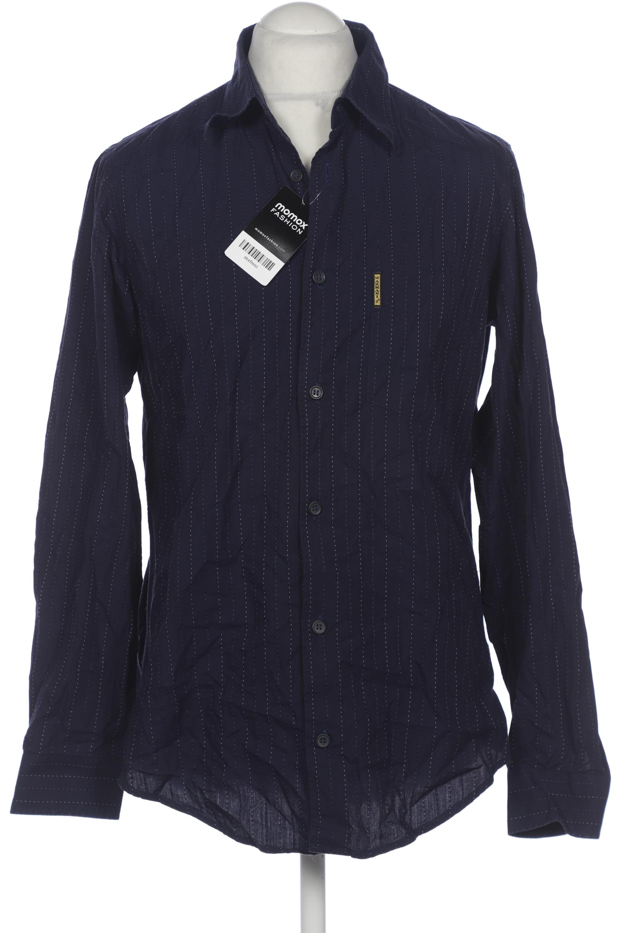 

Armani Jeans Herren Hemd, marineblau, Gr. 48