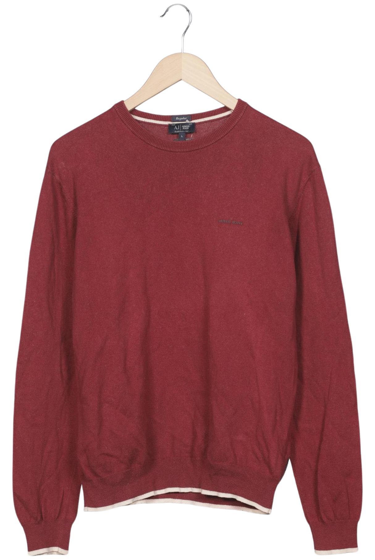 

Armani Jeans Herren Pullover, rot, Gr. 52