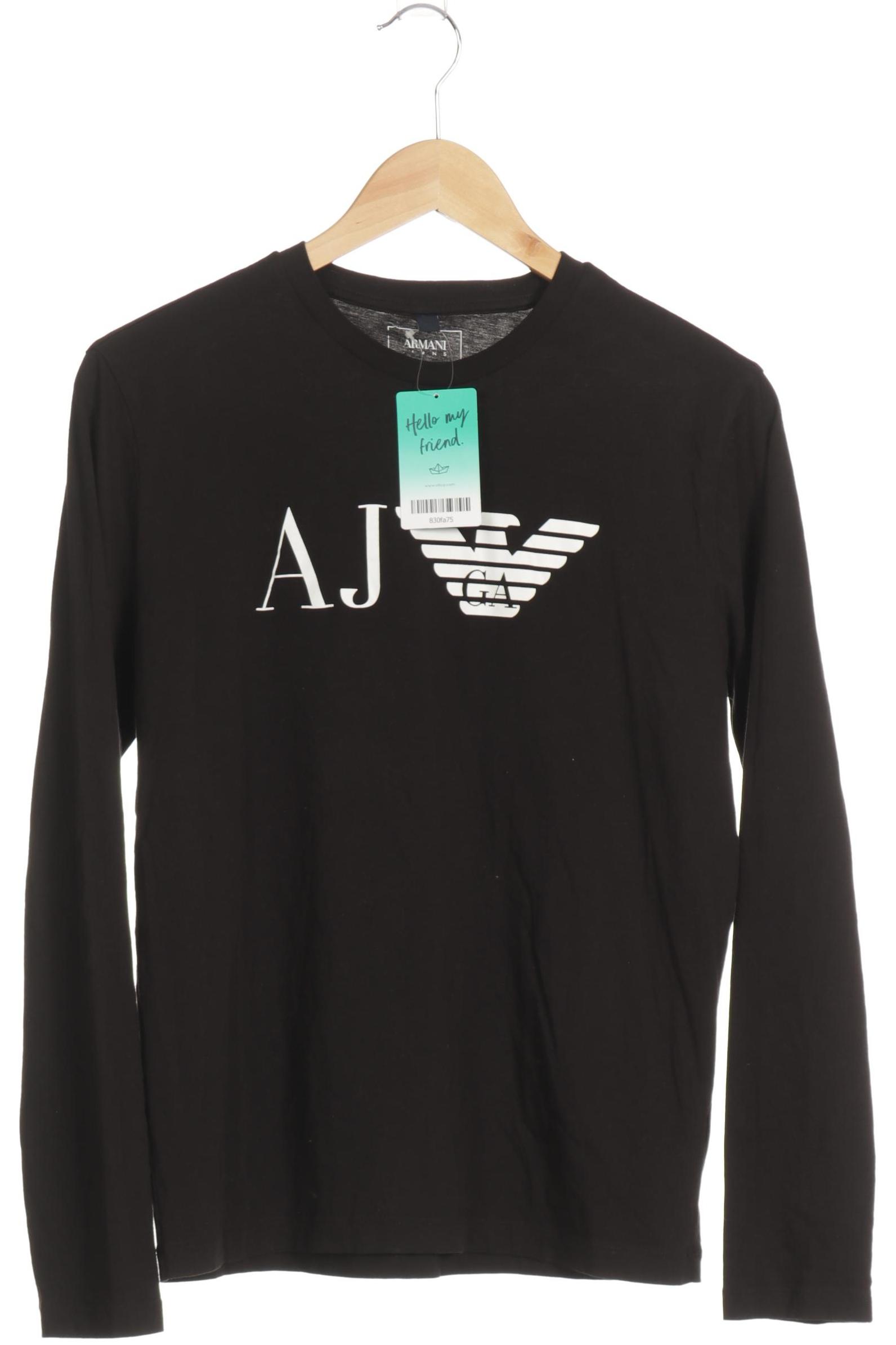 

Armani Jeans Herren Langarmshirt, schwarz, Gr. 52