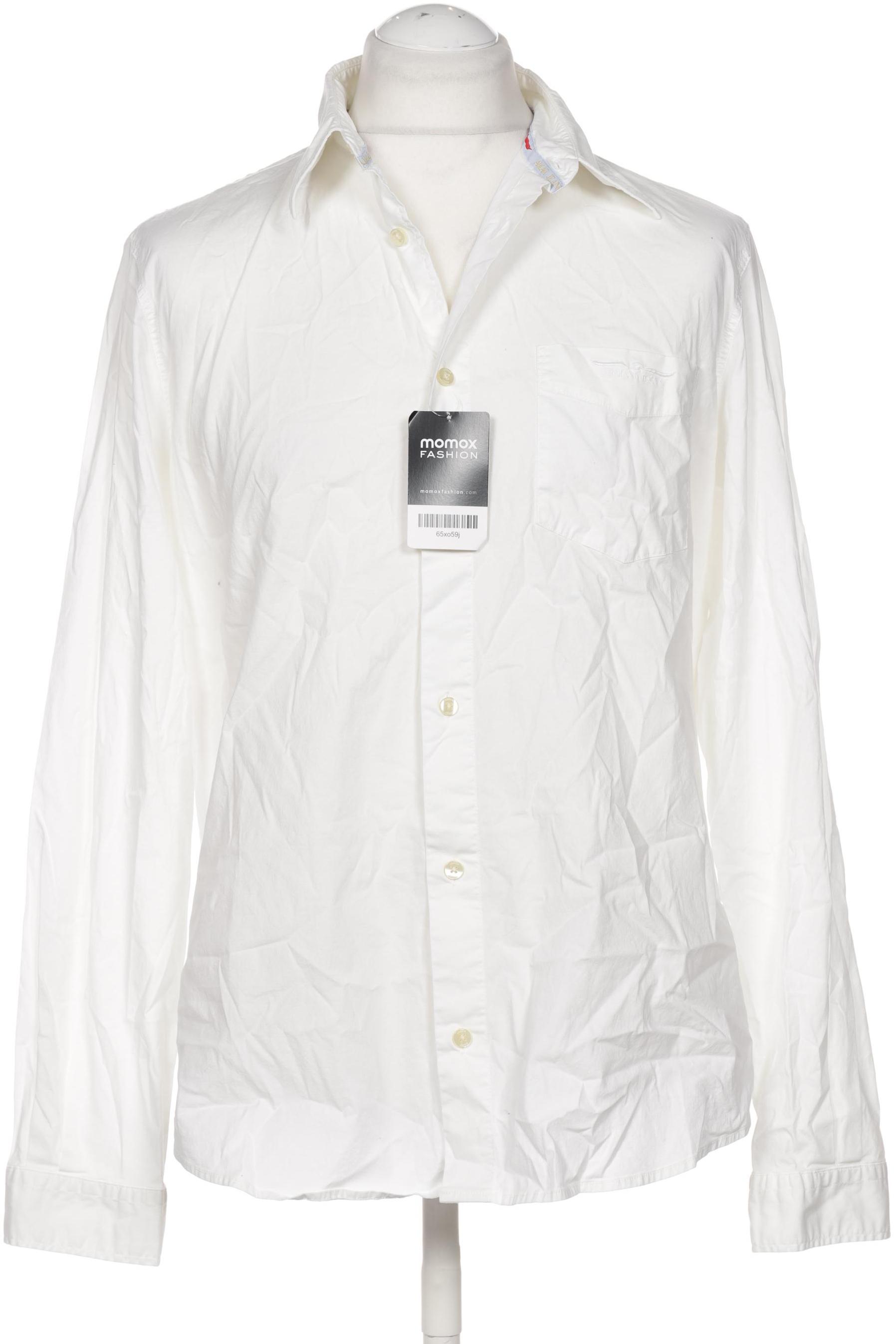 

Armani Jeans Herren Hemd, cremeweiß, Gr. 54