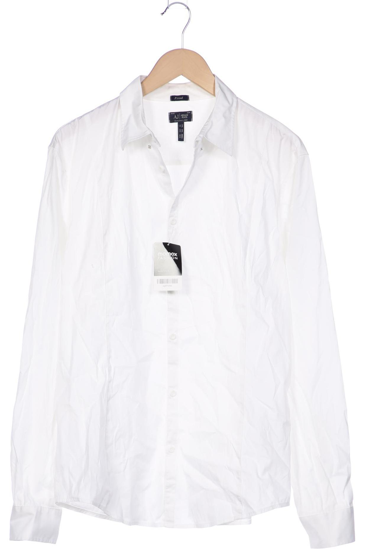 

Armani Jeans Herren Hemd, weiß, Gr. 58