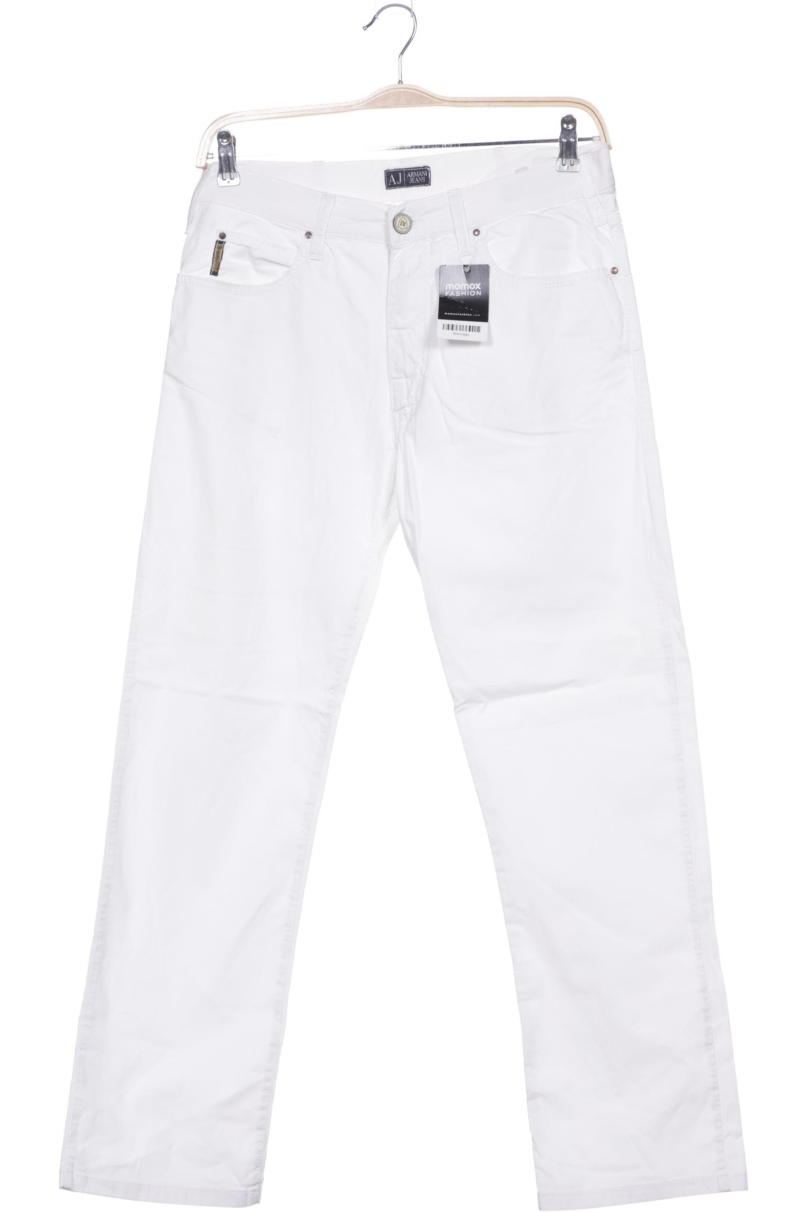 

Armani Jeans Herren Stoffhose, weiß