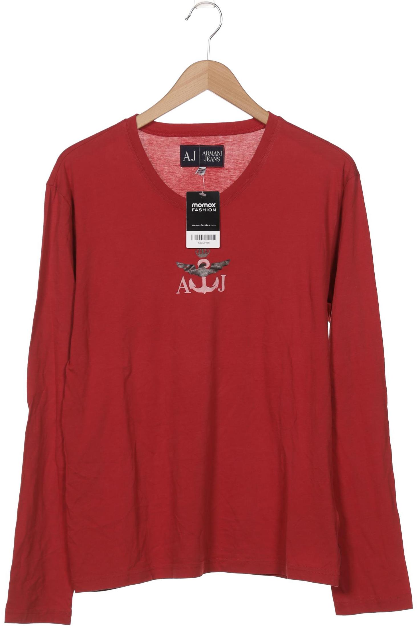 

Armani Jeans Herren Langarmshirt, rot, Gr. 58