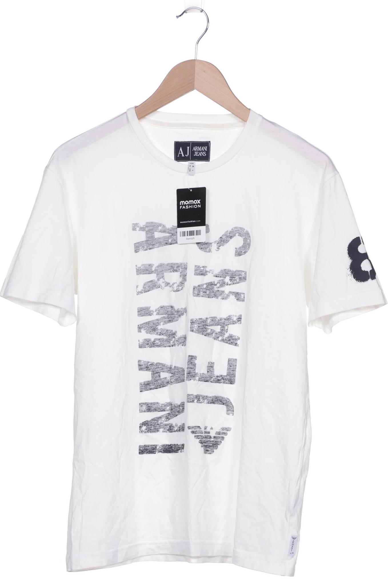

Armani Jeans Herren T-Shirt, cremeweiß