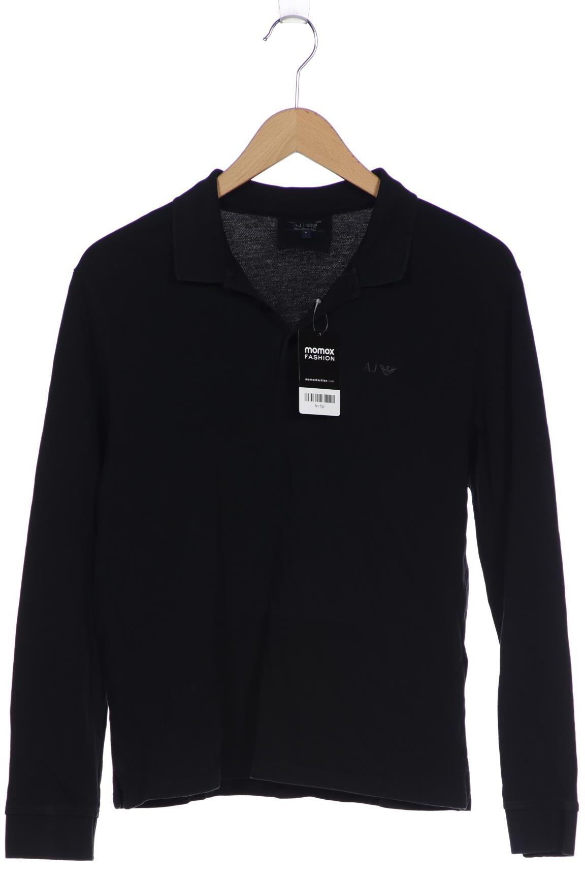

Armani Jeans Herren Poloshirt, schwarz