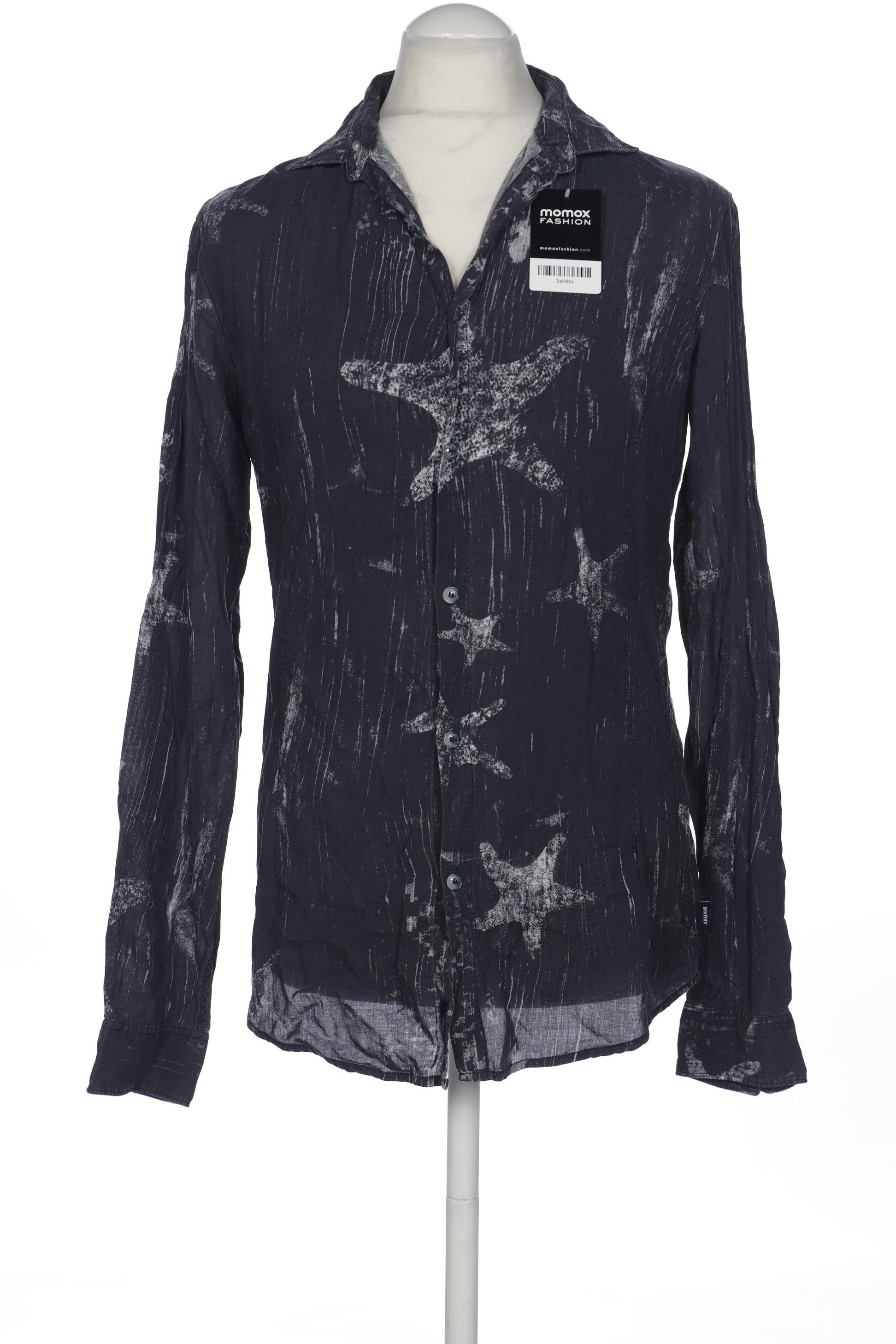 

Armani Jeans Herren Hemd, marineblau
