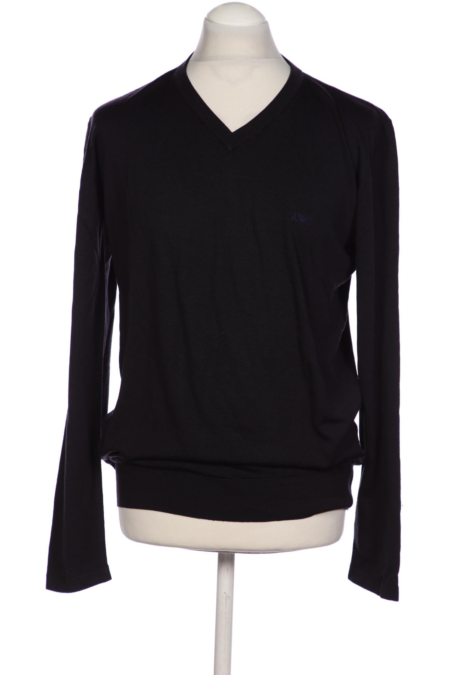 

Armani Jeans Herren Pullover, schwarz, Gr. 52