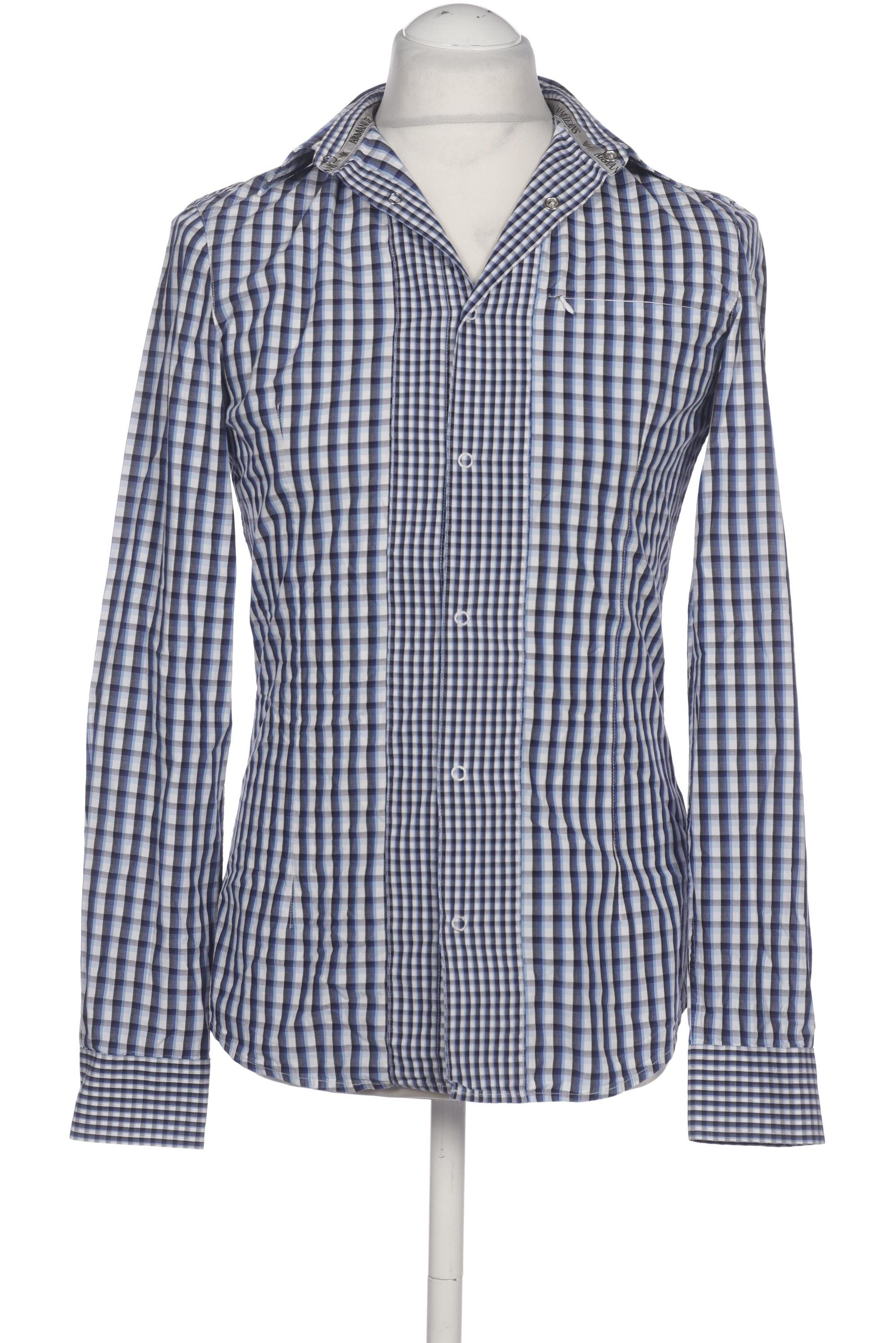 

Armani Jeans Herren Hemd, blau, Gr. 48