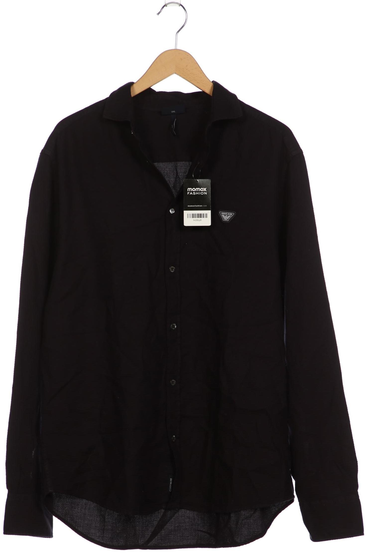 

Armani Jeans Herren Hemd, marineblau, Gr. 58
