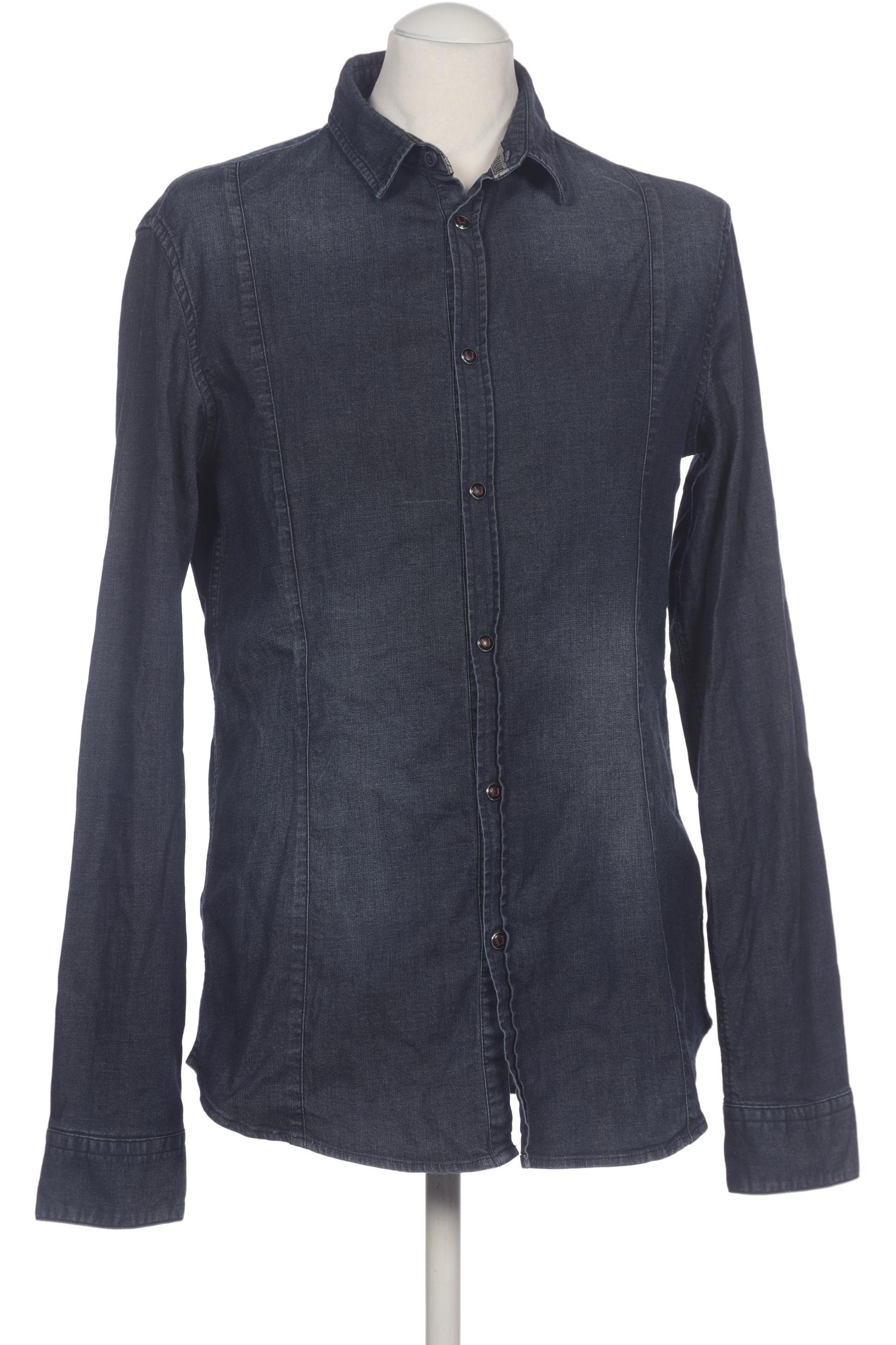 

Armani Jeans Herren Hemd, marineblau, Gr. 54
