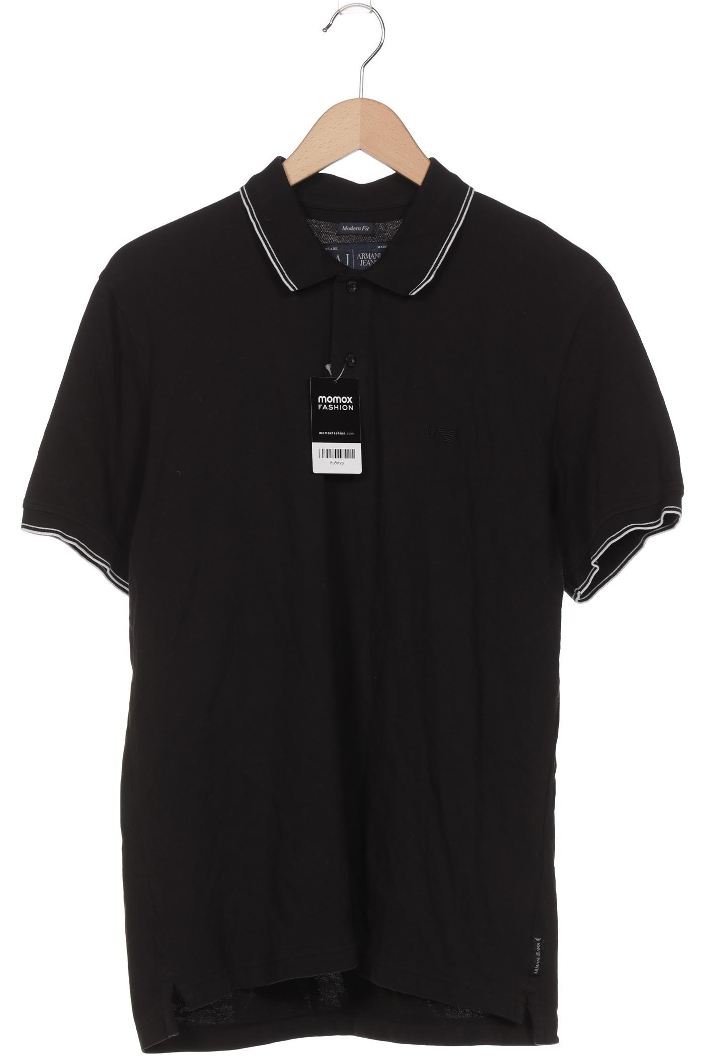 

Armani Jeans Herren Poloshirt, schwarz, Gr. 54