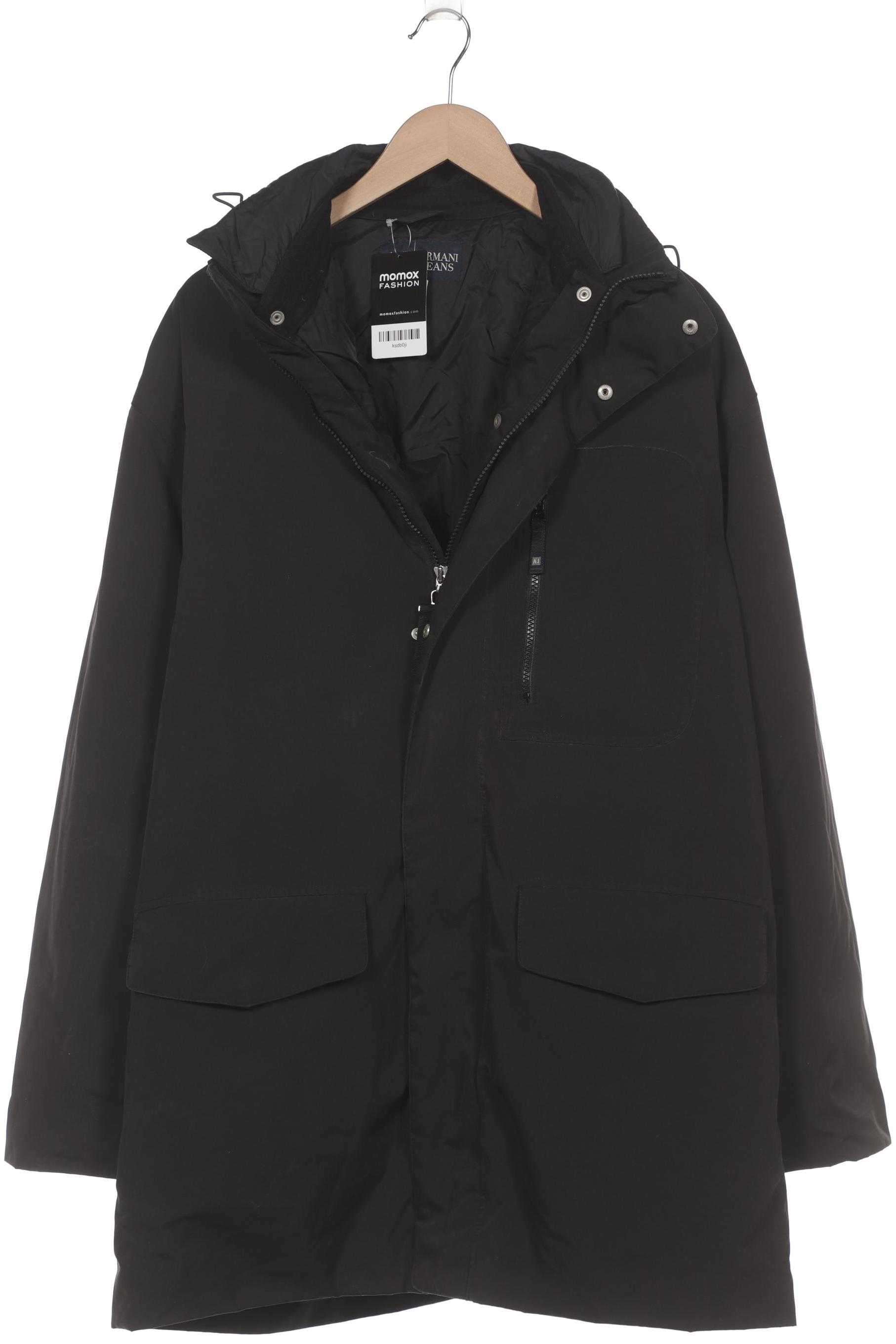 

Armani Jeans Herren Mantel, schwarz, Gr. 50