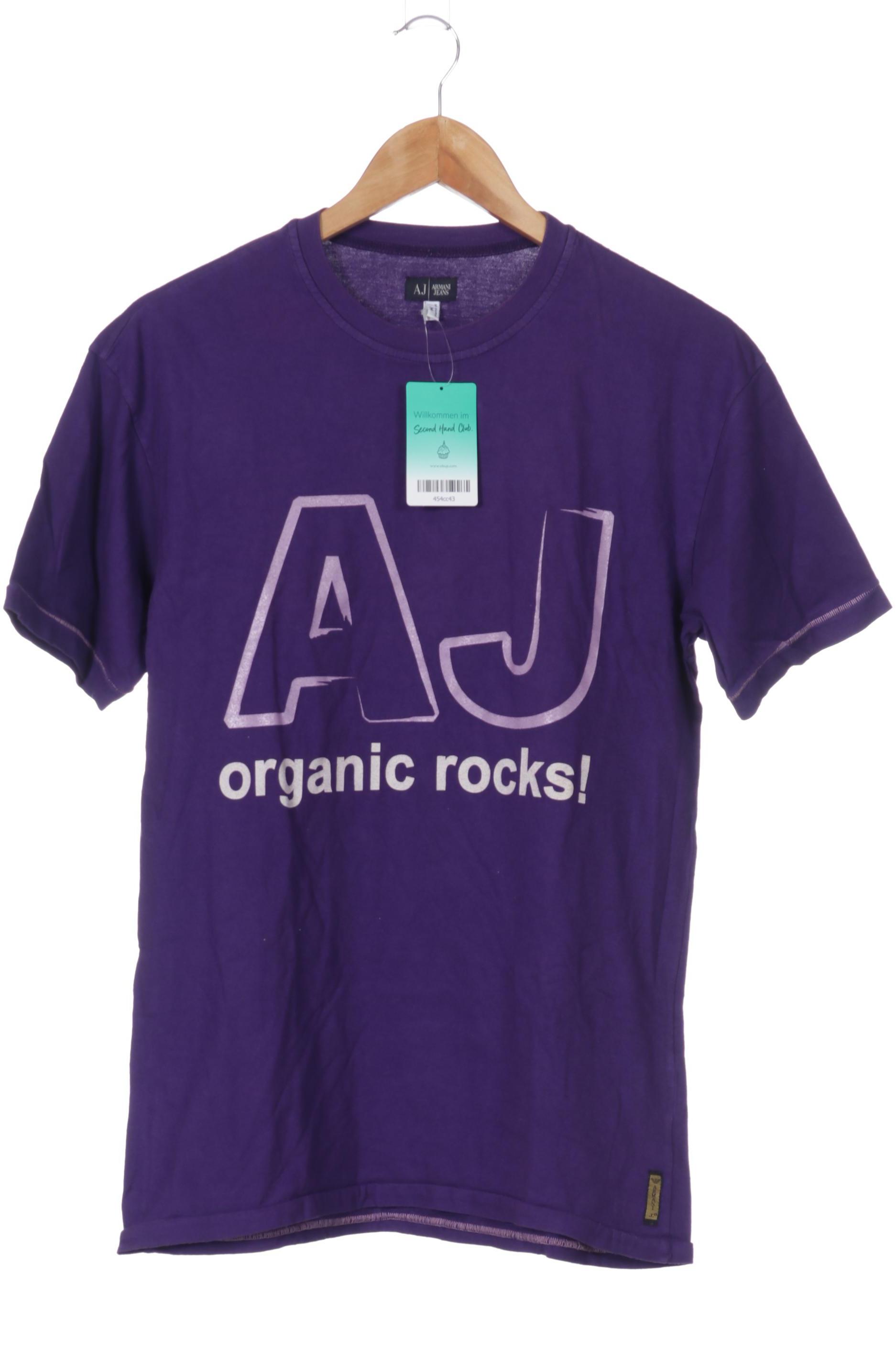 

Armani Jeans Herren T-Shirt, flieder, Gr. 48