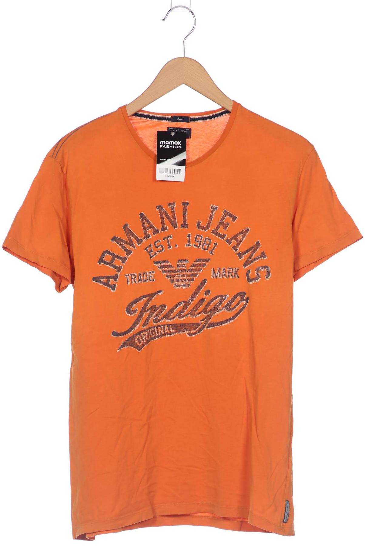 

Armani Jeans Herren T-Shirt, orange, Gr. 54