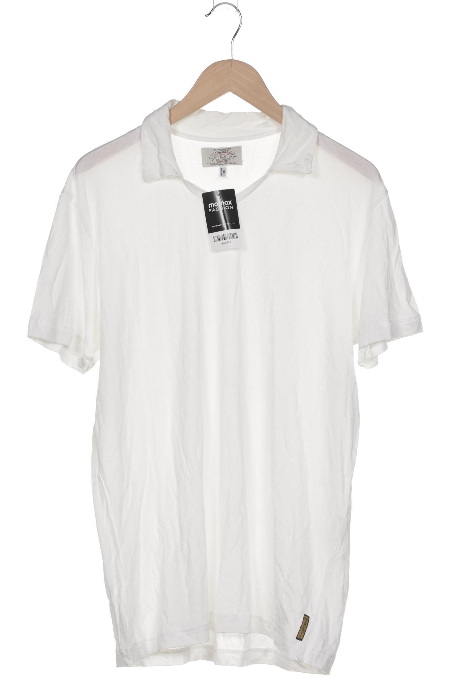 

Armani Jeans Herren Poloshirt, weiß, Gr. 54