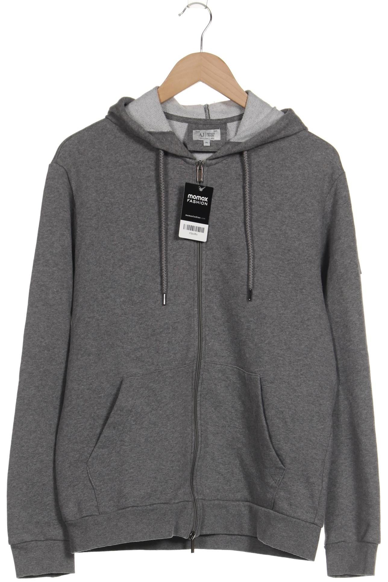 

Armani Jeans Herren Kapuzenpullover, grau, Gr. 54
